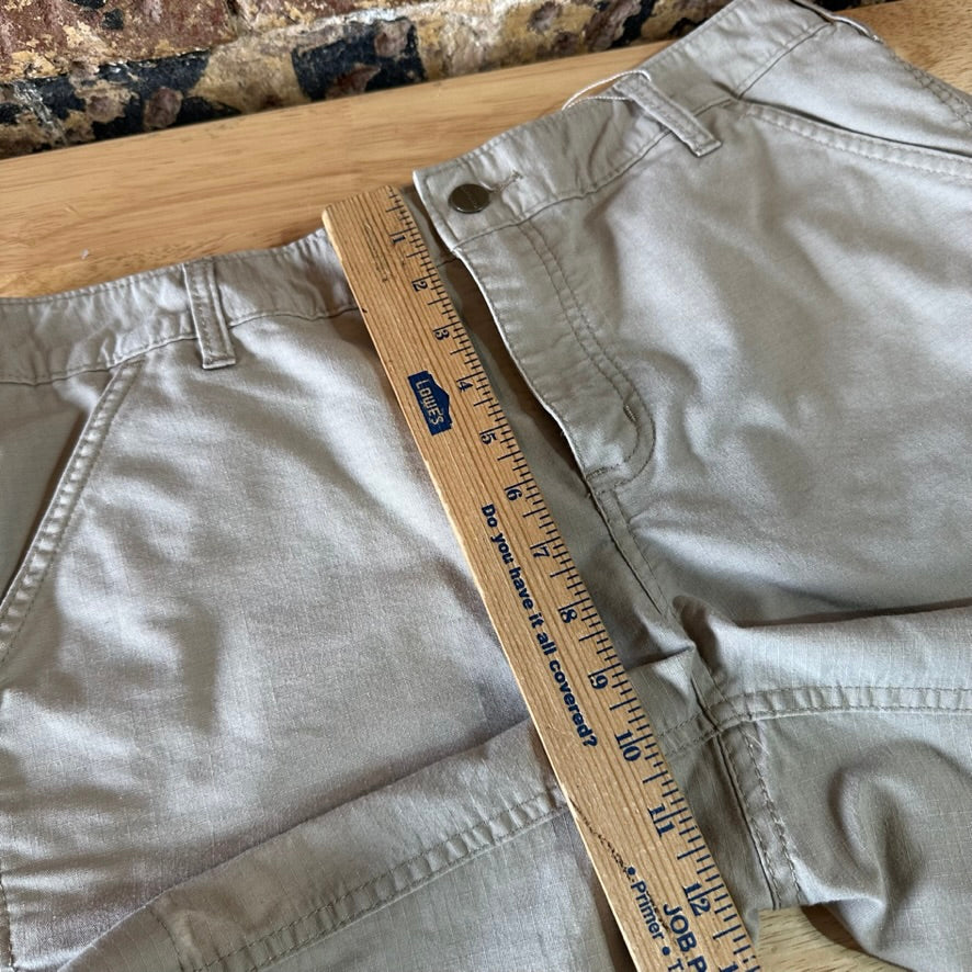 Carhartt Womens 14 Tan Shorts