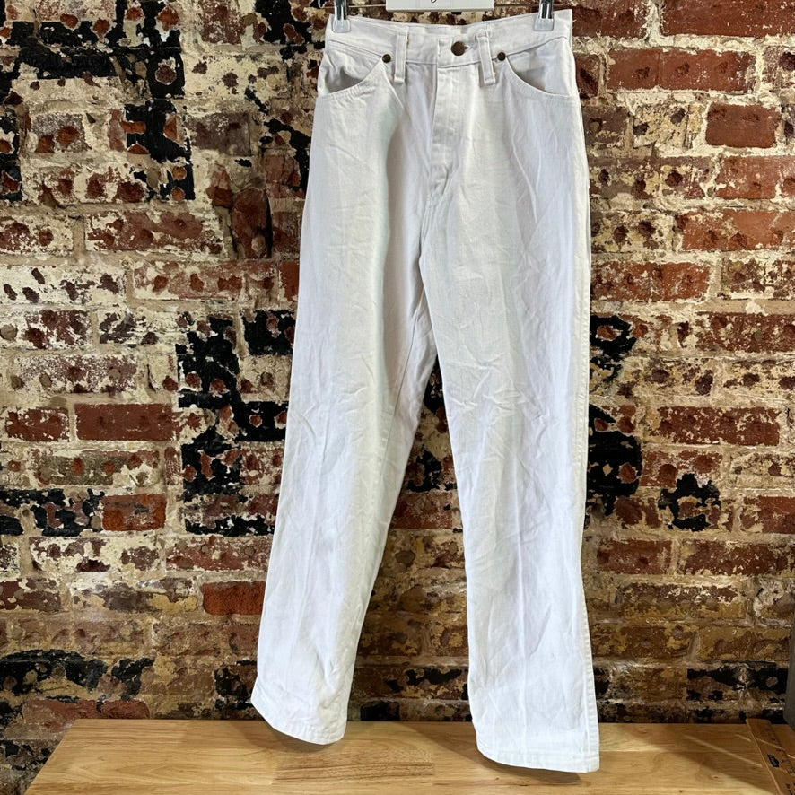 Wrangler Womens 8 White Jeans