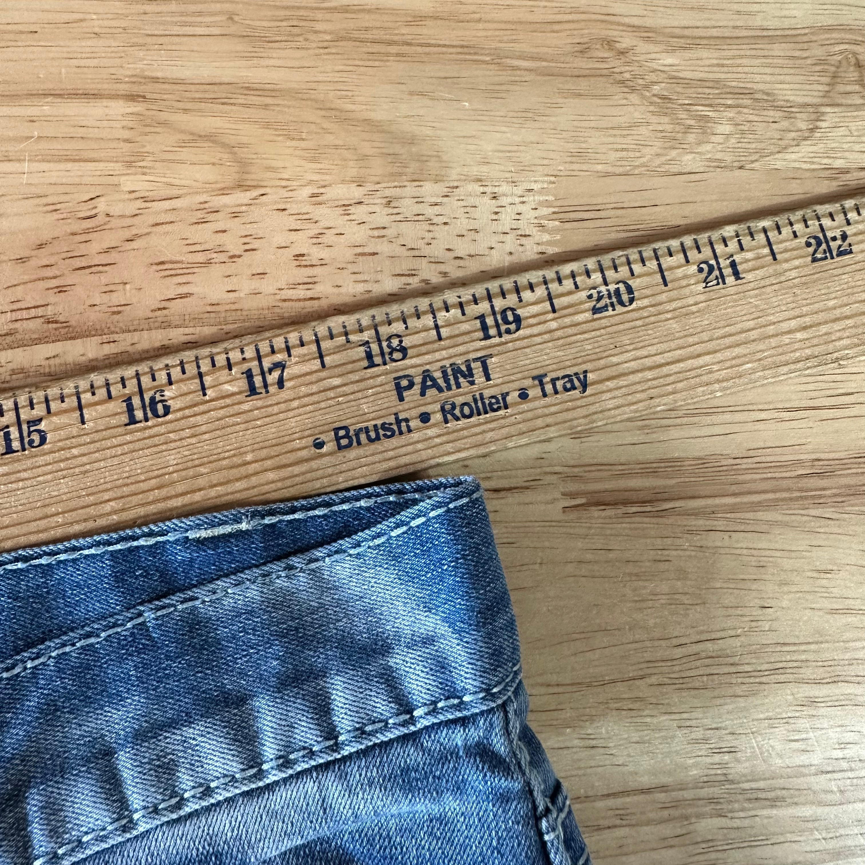 True Luck Mens 34x30 Blue Jeans
