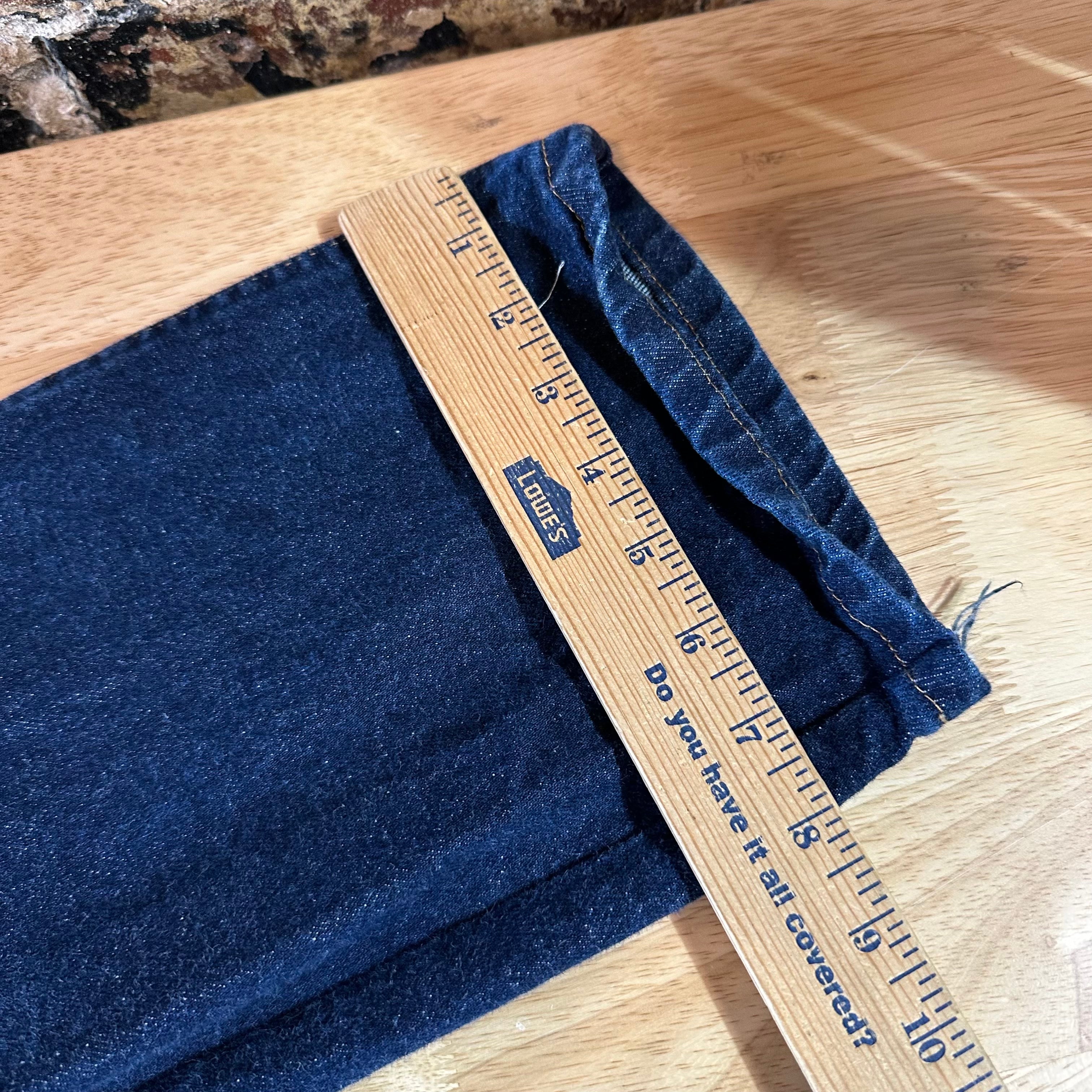 Wrangler Mens 38x32 Blue Jeans