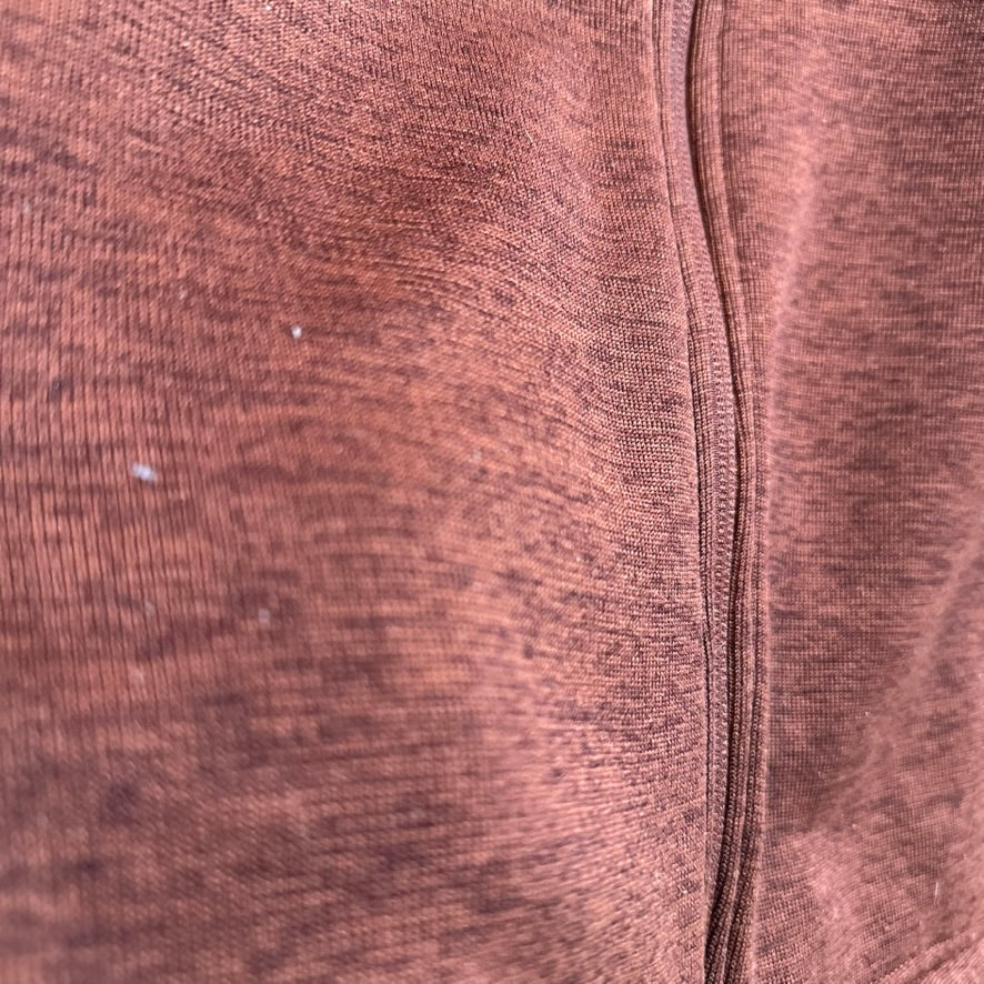 The North Face Norris Full Zip Mens Small reddish Long Sleeve Fleece Jacket
