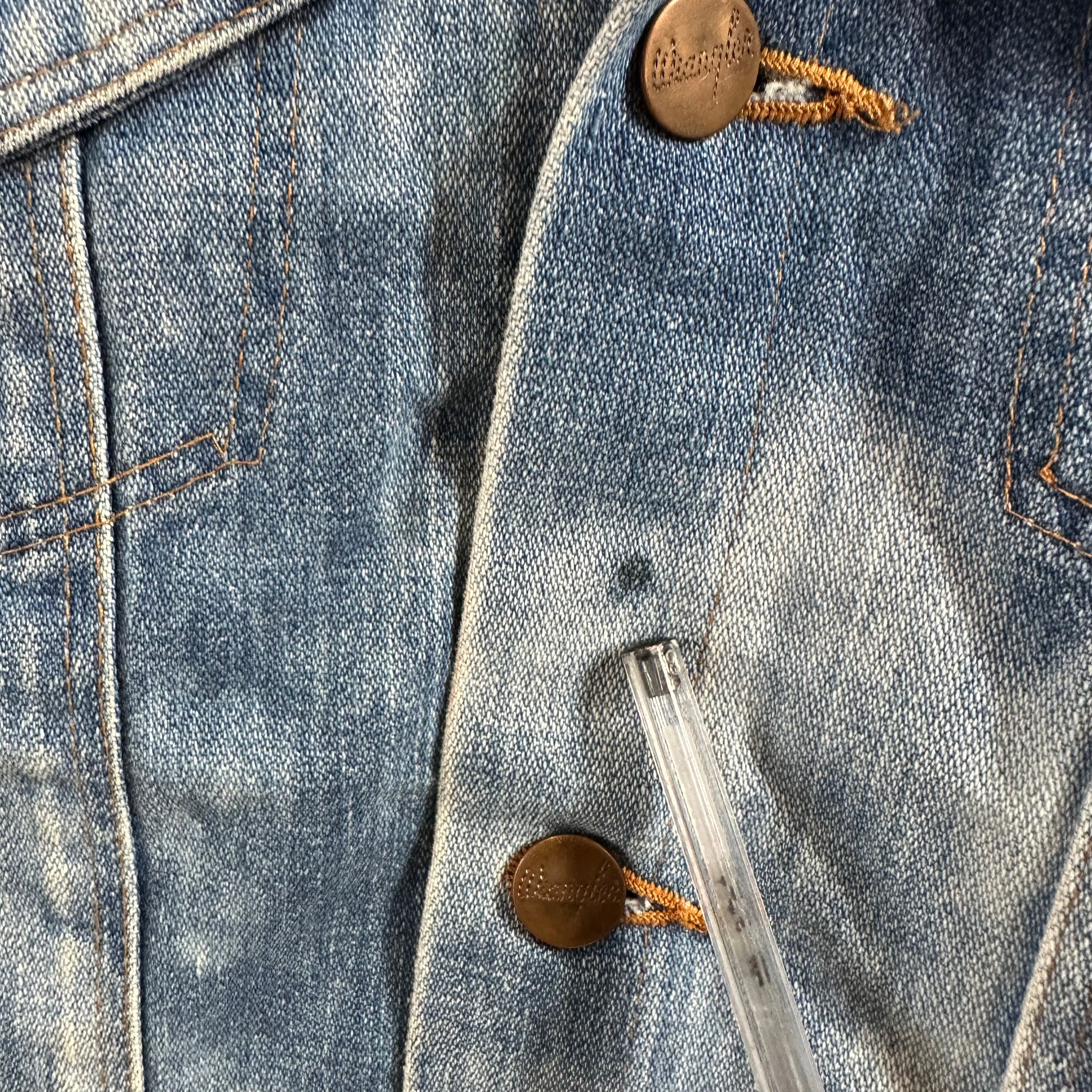 VTG Wrangler Jean Jacket Youth Girls 14
