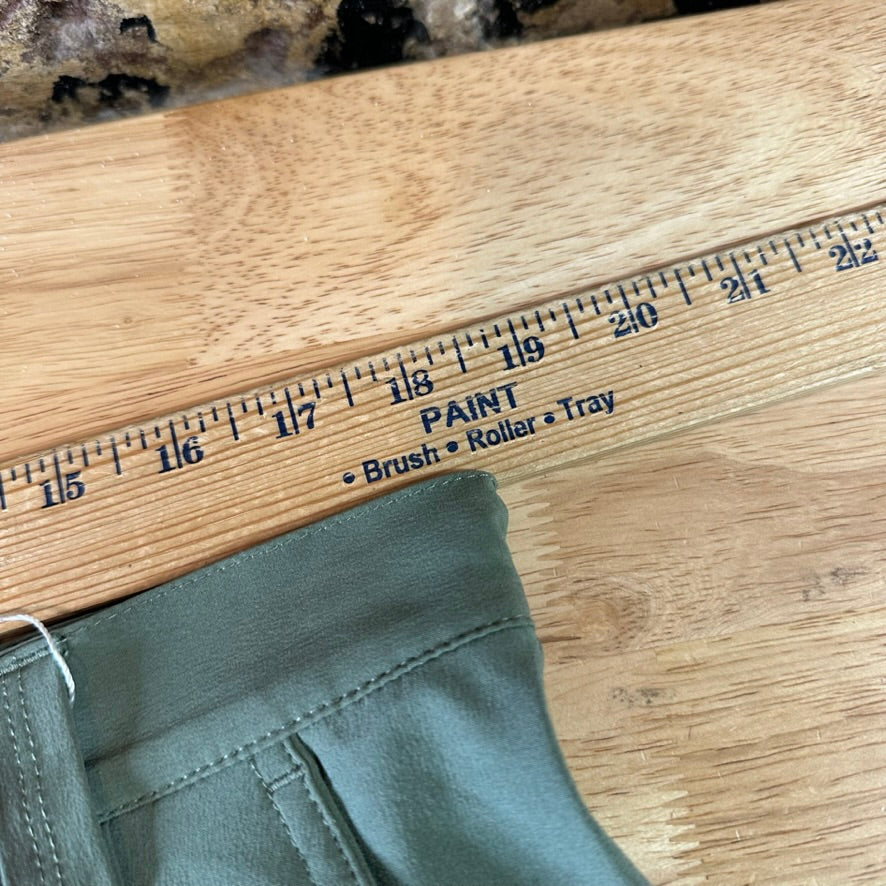 Columbia PFG Shorts Mens 34 Green Fishing Outdoor Hiking 9" inseam