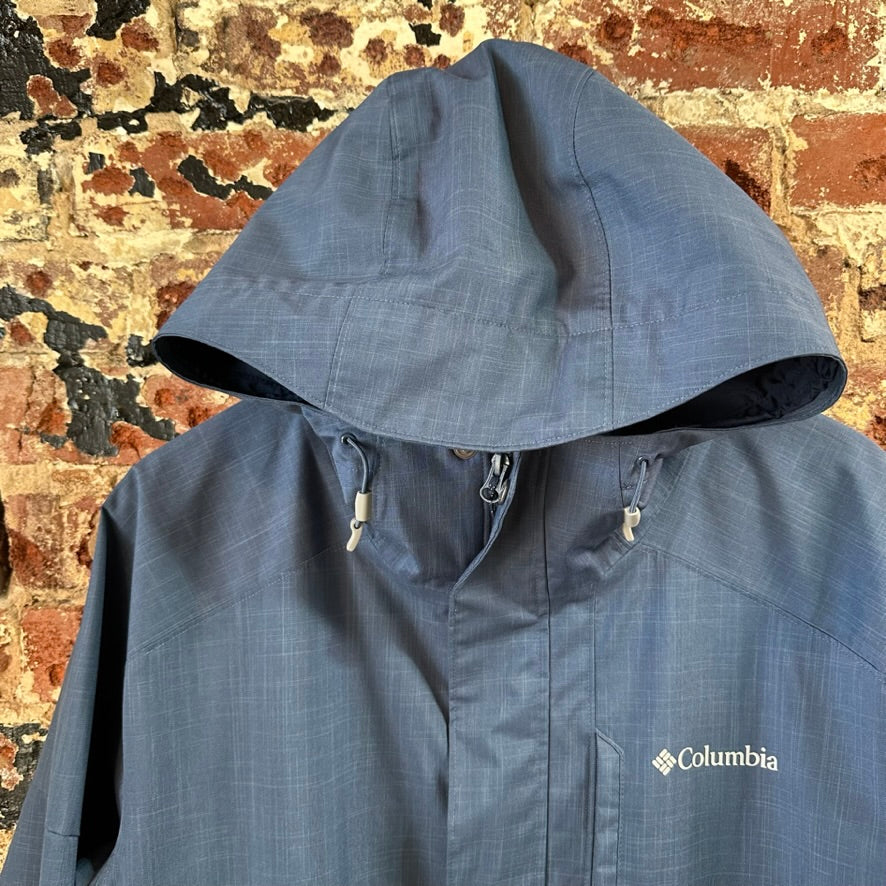Columbia Omni Tech Men's Large Blue Jacket