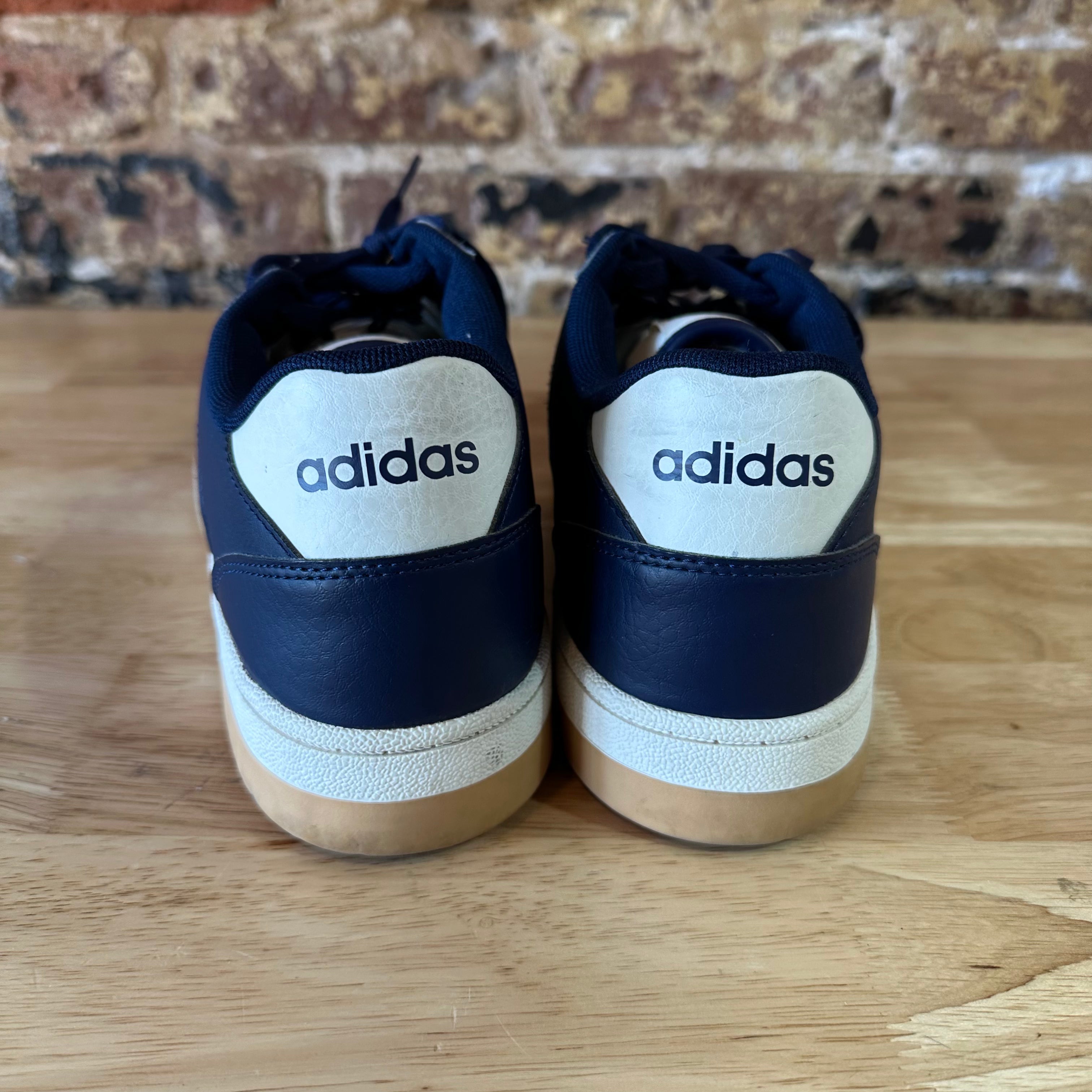 Adidas Break Start Low Sneakers Mens Size 11.5 IH7965 Navy Blue Lace Up Shoes