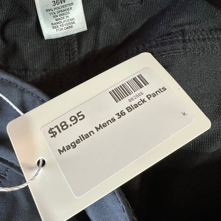 Magellan Mens 36 Black Pants