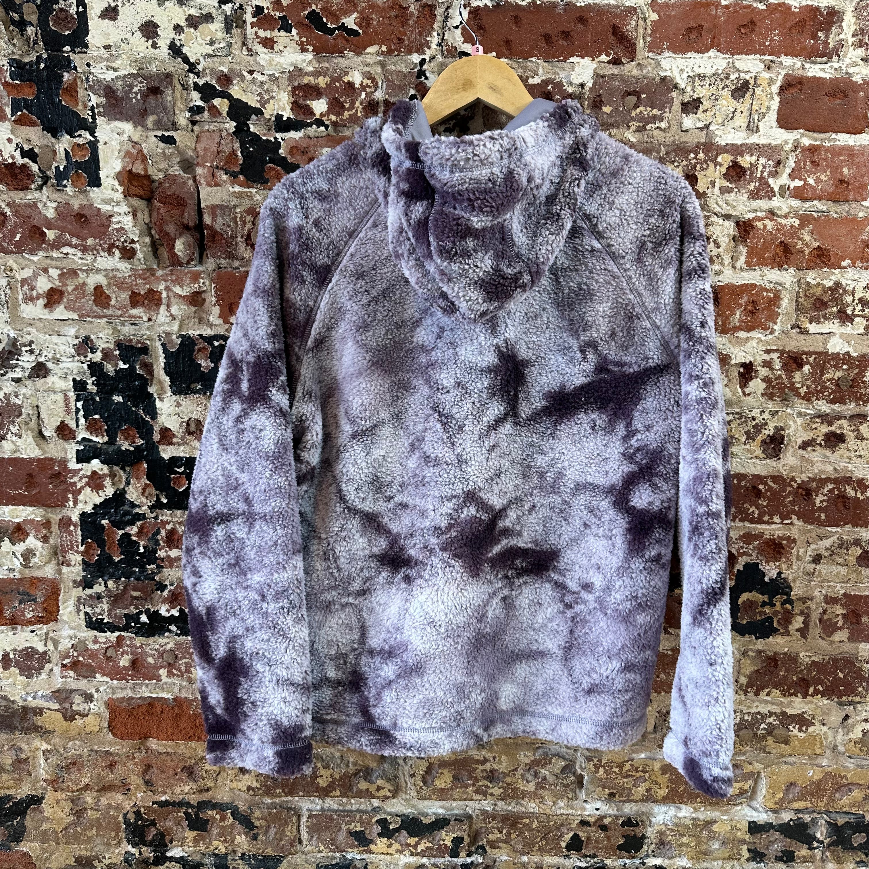 THE NORTH FACE Womens Small Purple Hooded Fleece