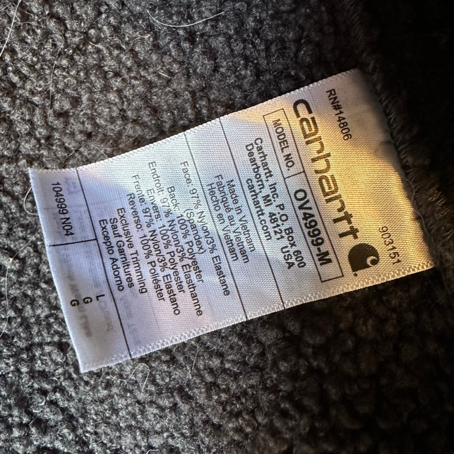Carhartt Super Dux Black Vest Mens Large