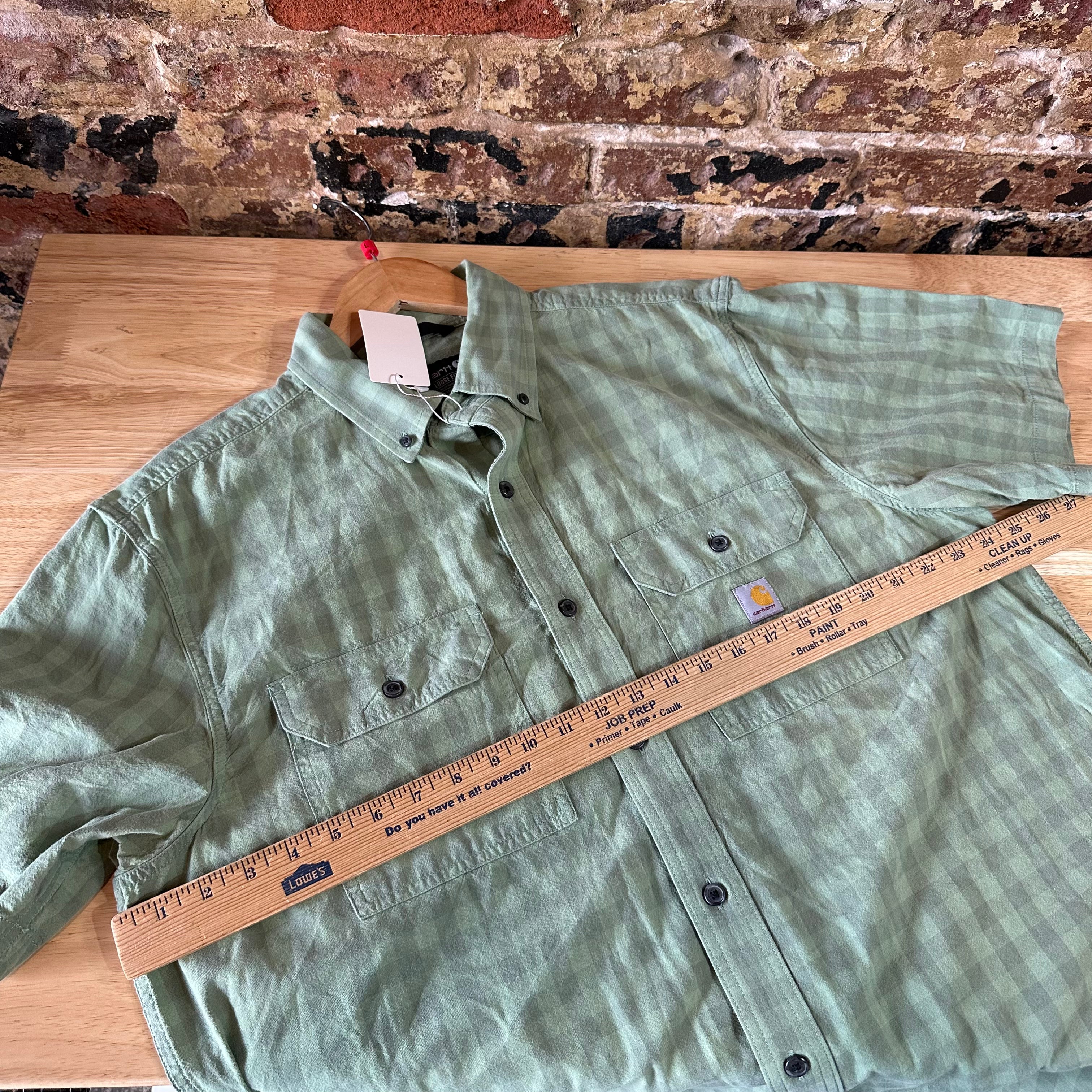 Carhartt Mens Large Button Up Shirt