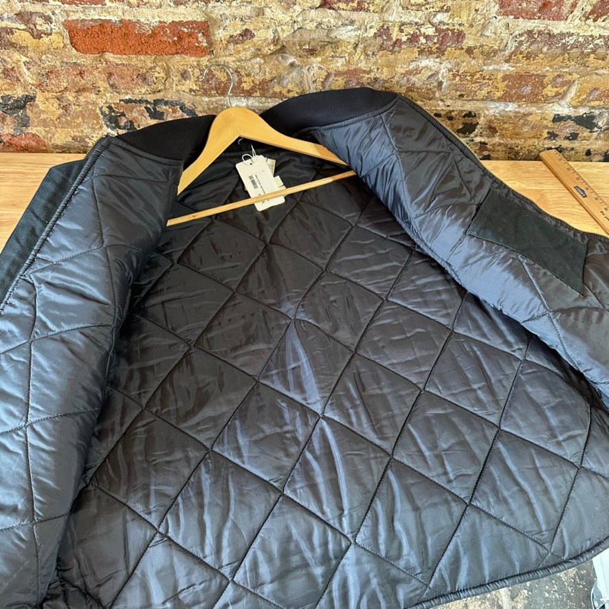 Carhartt Canvas Vest V01 BLK Men's Size 2XL Full Zip Black