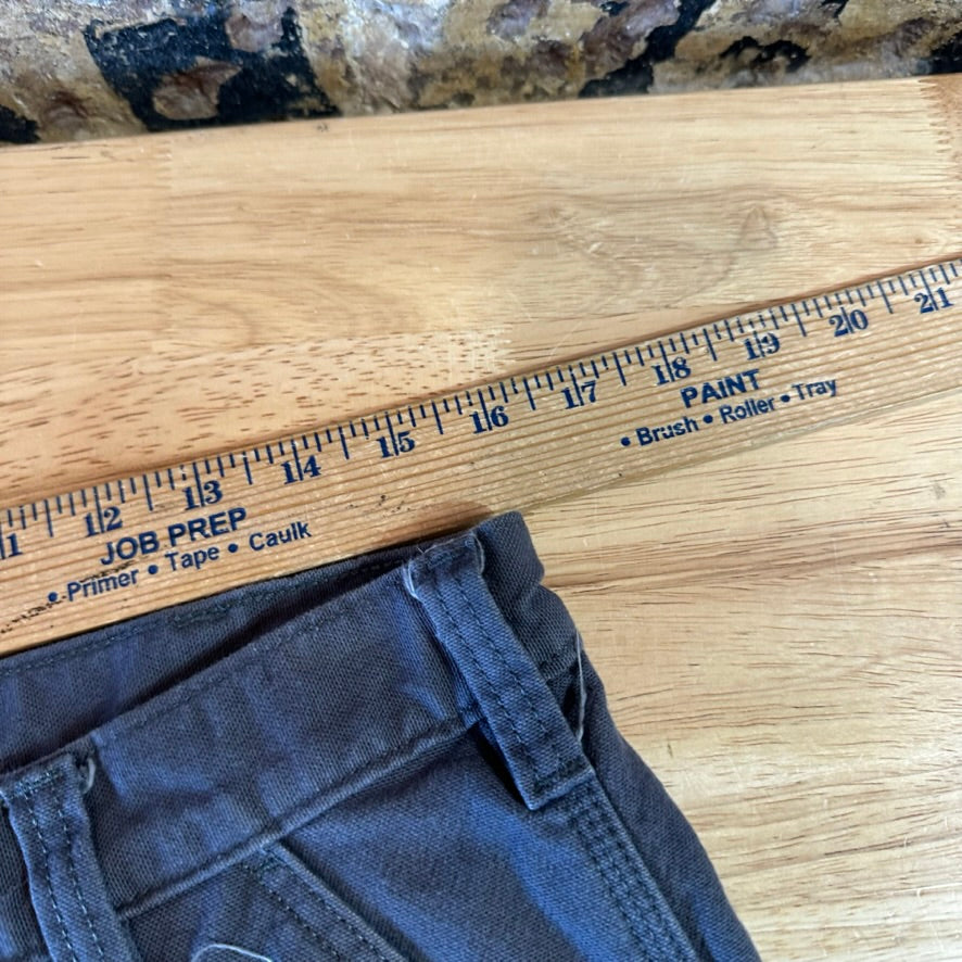 Carhartt Double Knee Mens 32x30 Gray Pants