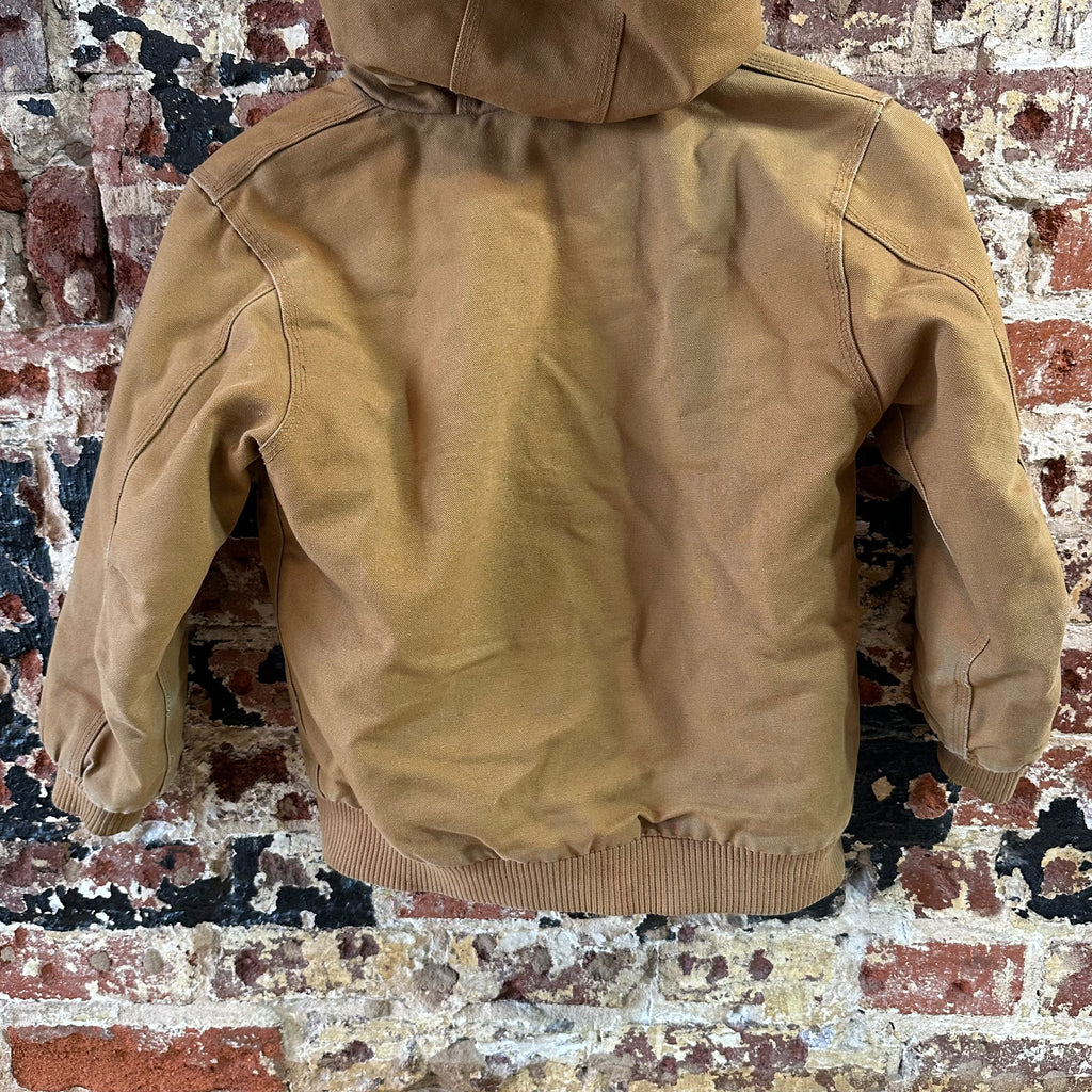 Carhartt Boys Small 7/8 Brown Jacket