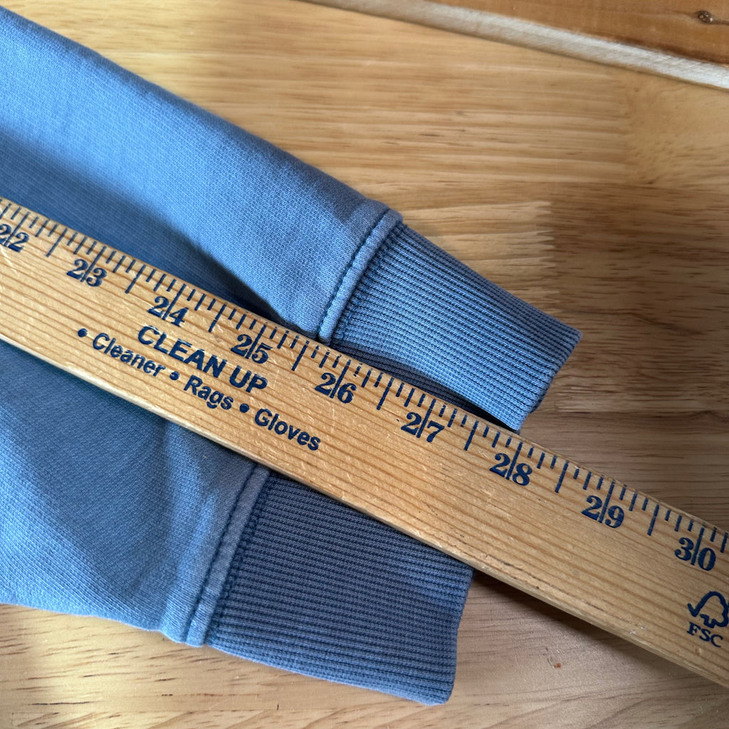 Carahrtt Blue Garment Dyed Hoodie Mens 2XL Tall