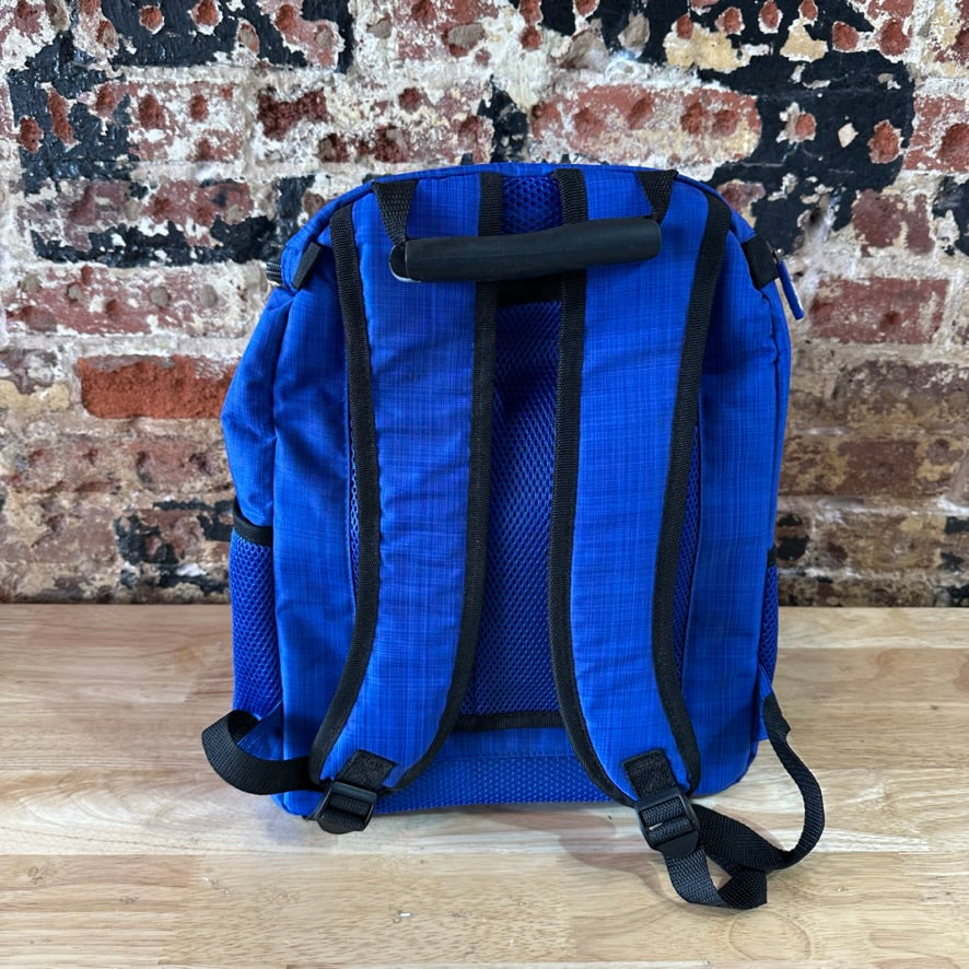 TOMMY BAHAMA Zip Cooler Bag Insulated Backpack Deep Freeze Blue