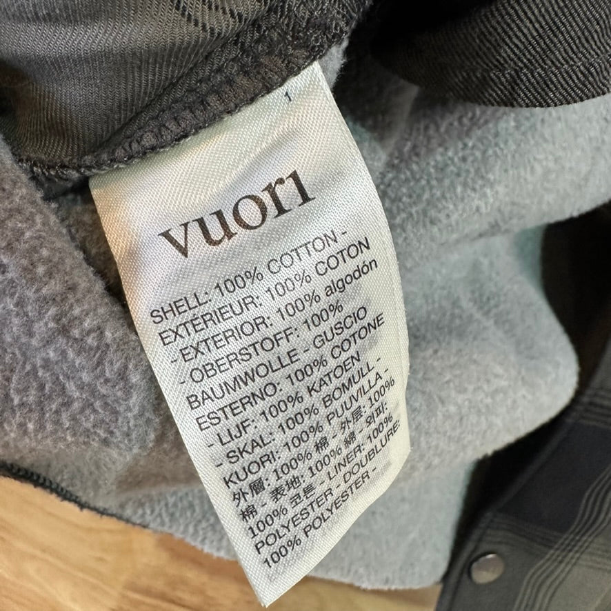 Vuori Men's Large Flannel Button Shirt