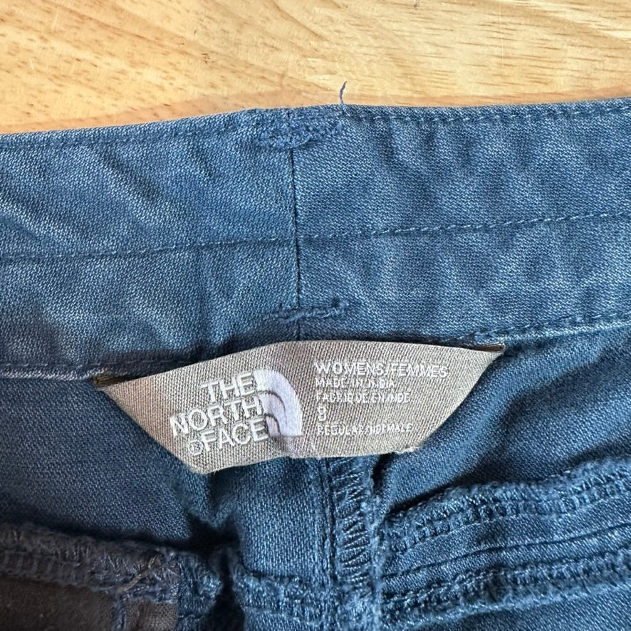 North Face Women's 6 Blue Shorts