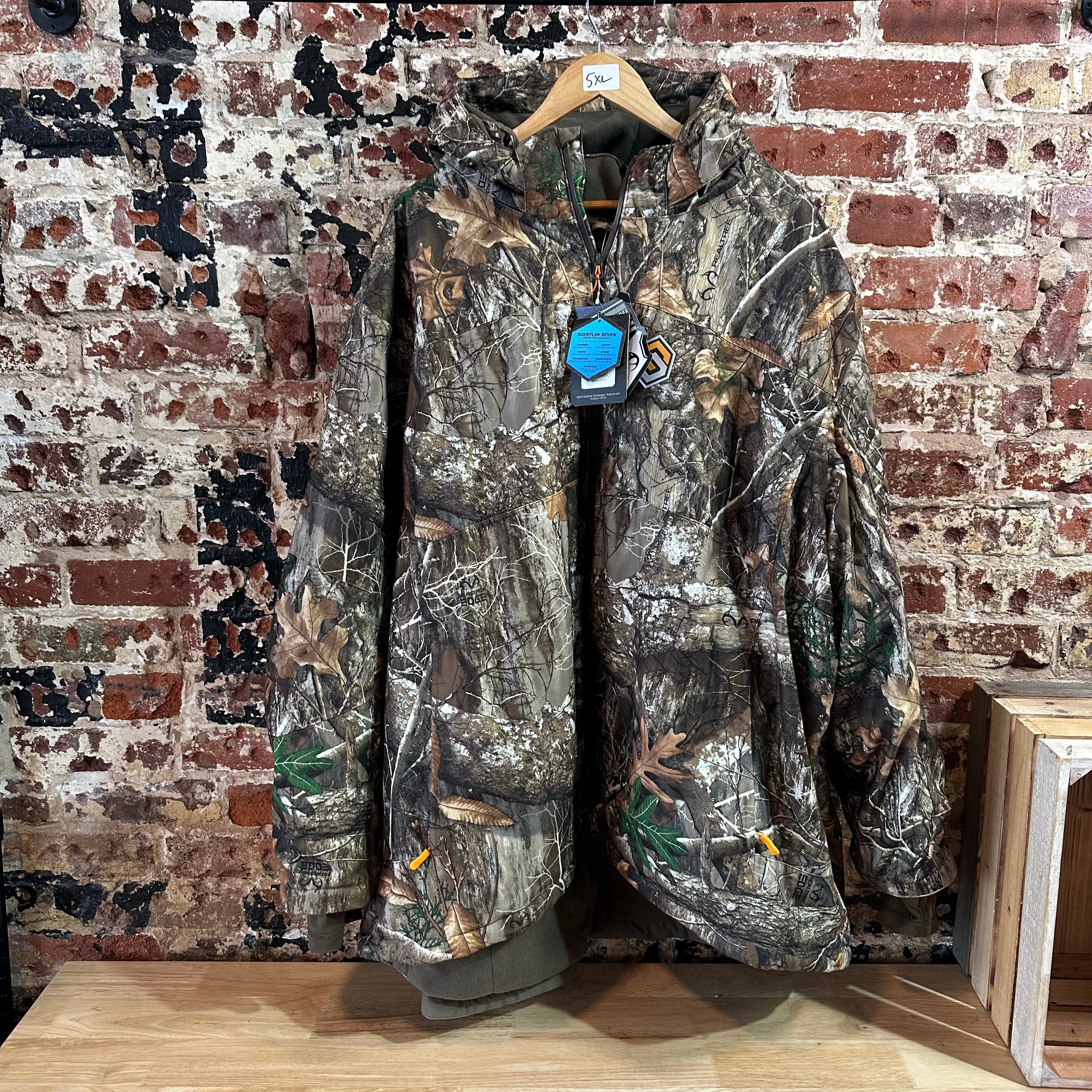 ScentLok Men's 5XL Camo Jacket NEW