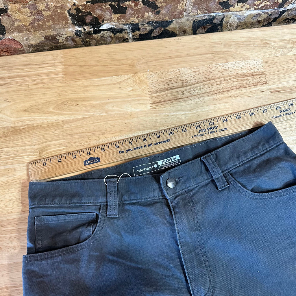 Carhartt Mens 34x32 Gray Pants
