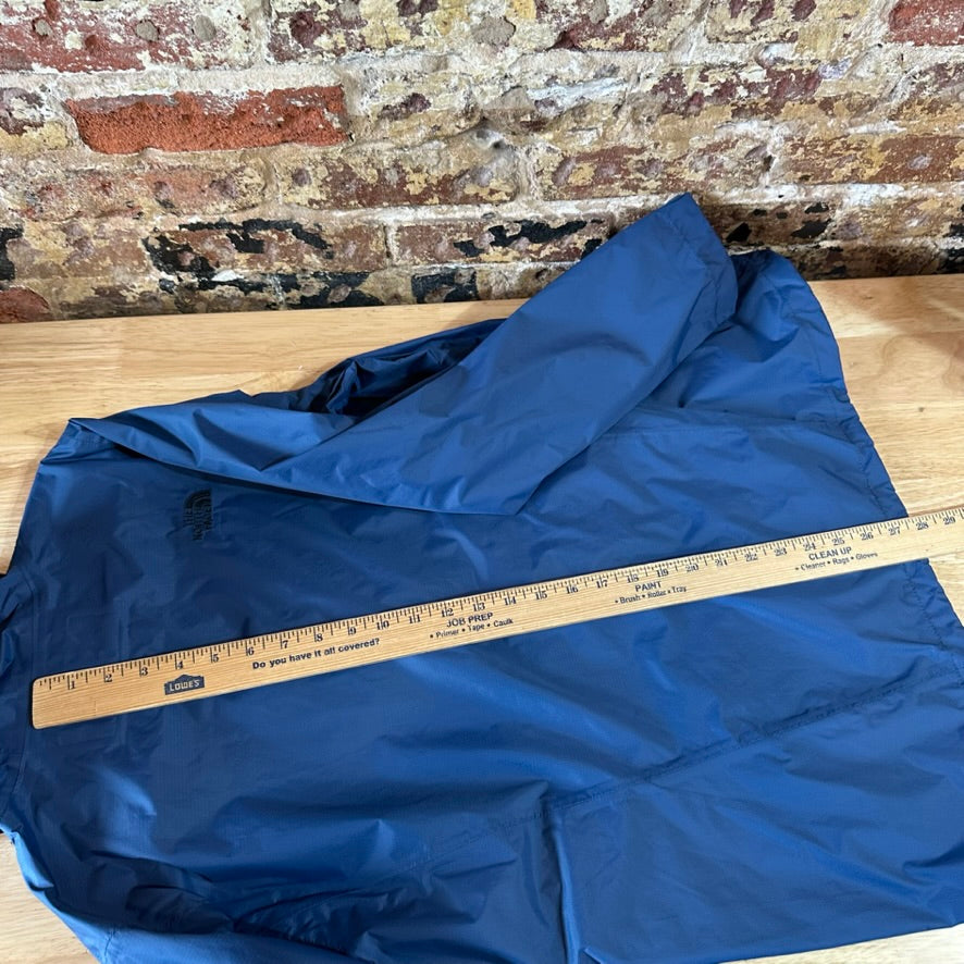 North Face Womens XL Blue Rain Jacket