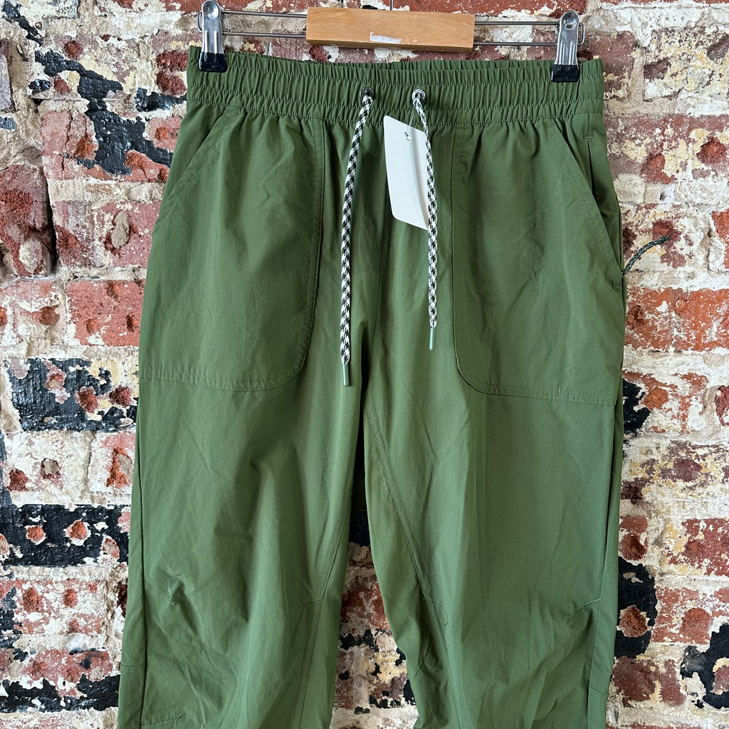 Bearded Goat Women's Small Summit Water Resistant Outdoor Hiking Pant Green