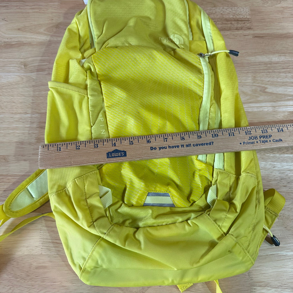 North Face Yellow Backpack