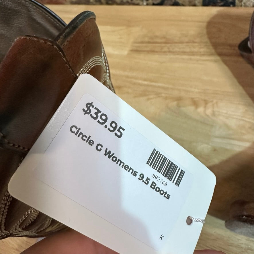 Circle G Western Boots Woman's 9.5