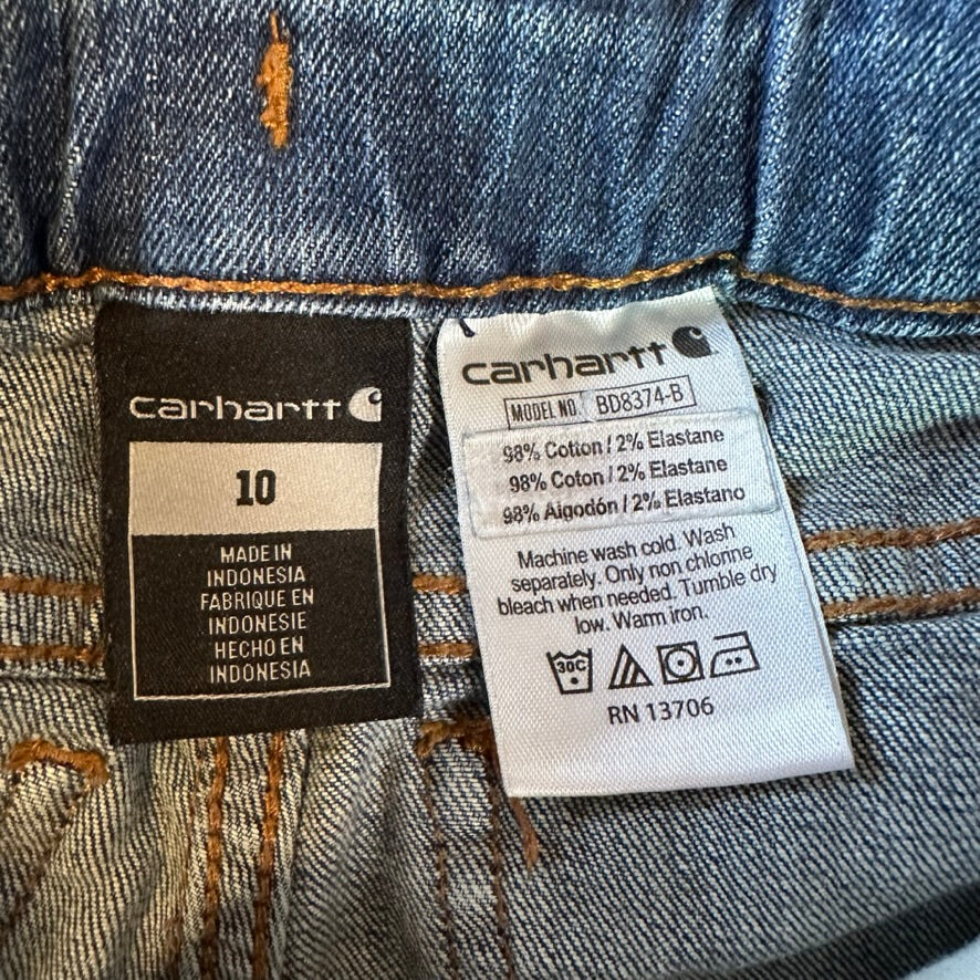 Carhartt Boys 10 Blue Jeans