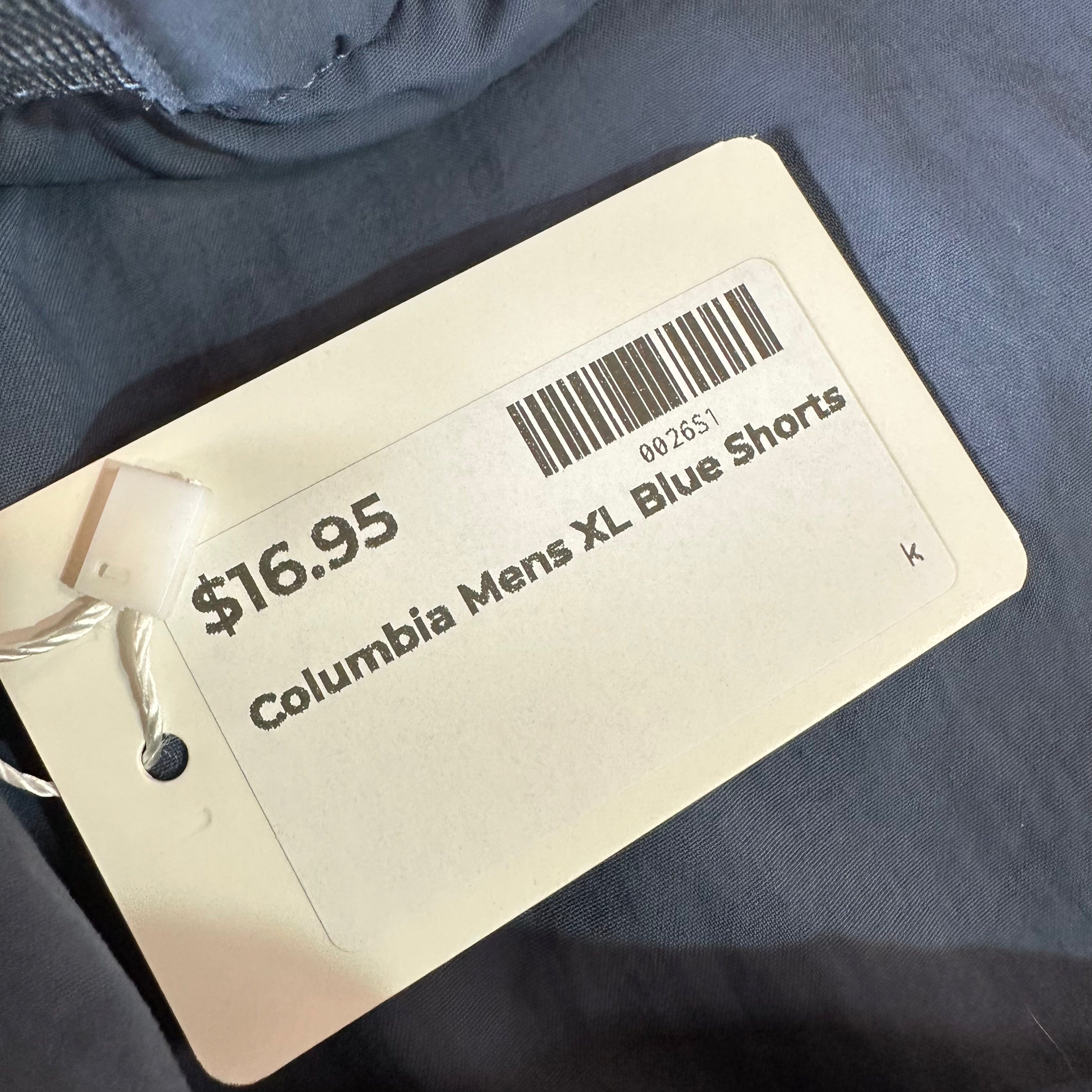 Columbia Shorts Men's Size XL Blue