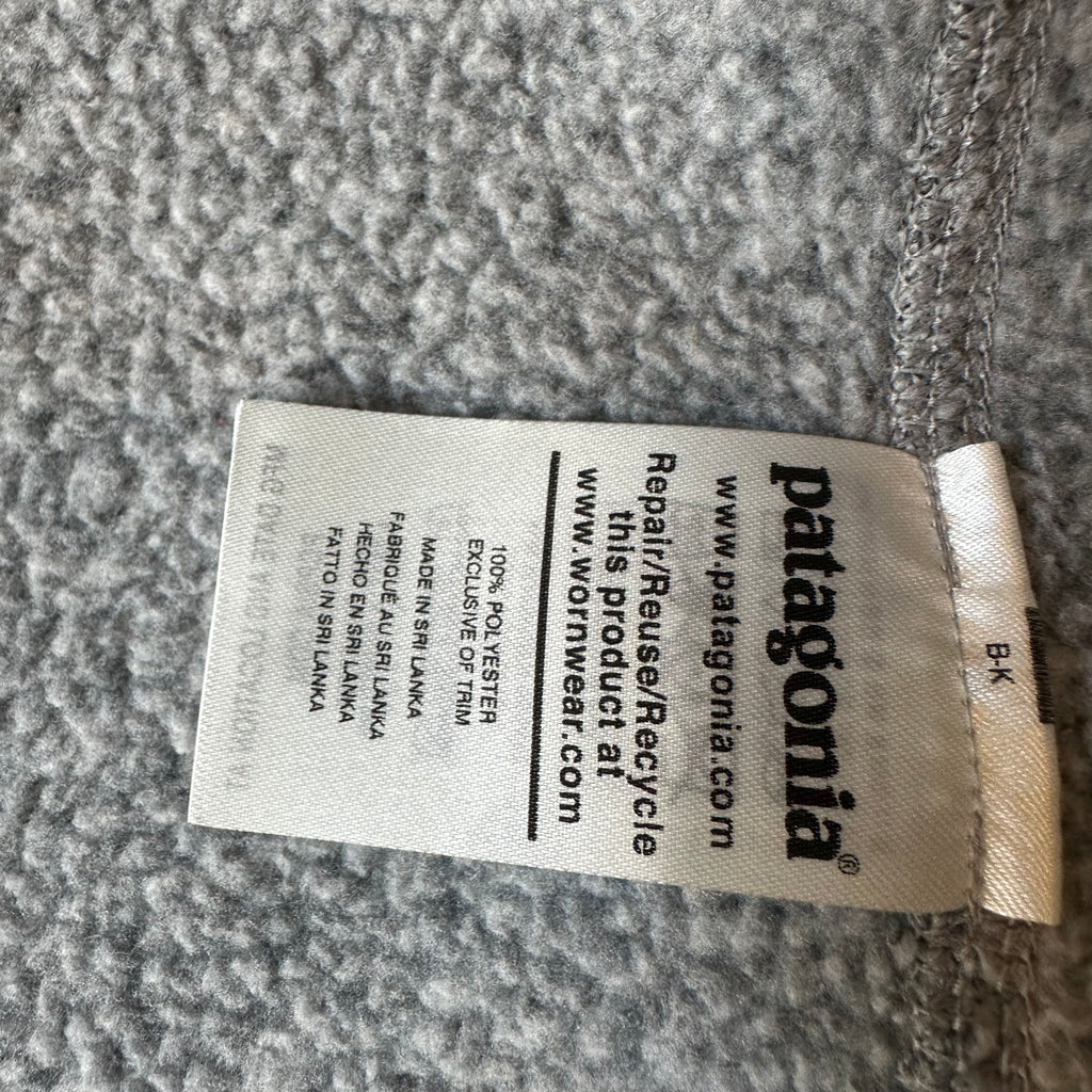 Patagonia Better Sweater Vest Gray Men's Size 2XL - company logo