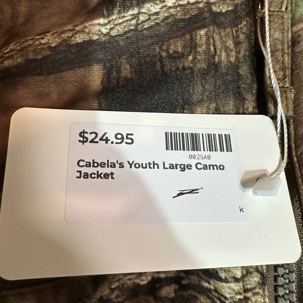 Cabela's Youth XL Camo Reversible Jacket