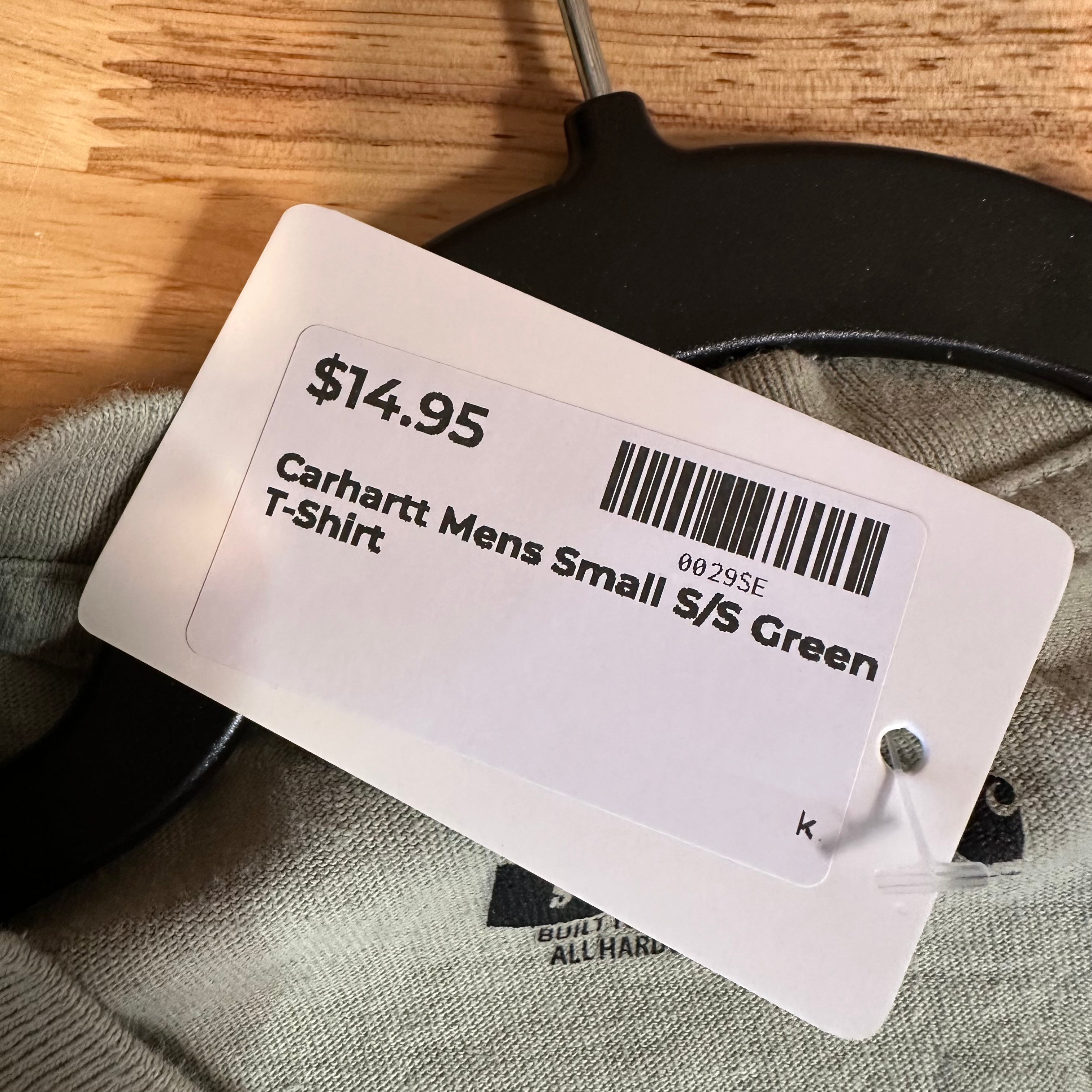 Carhartt Small S/S Green T-Shirt