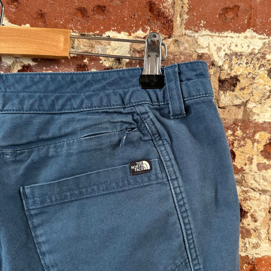 North Face Women's 6 Blue Shorts