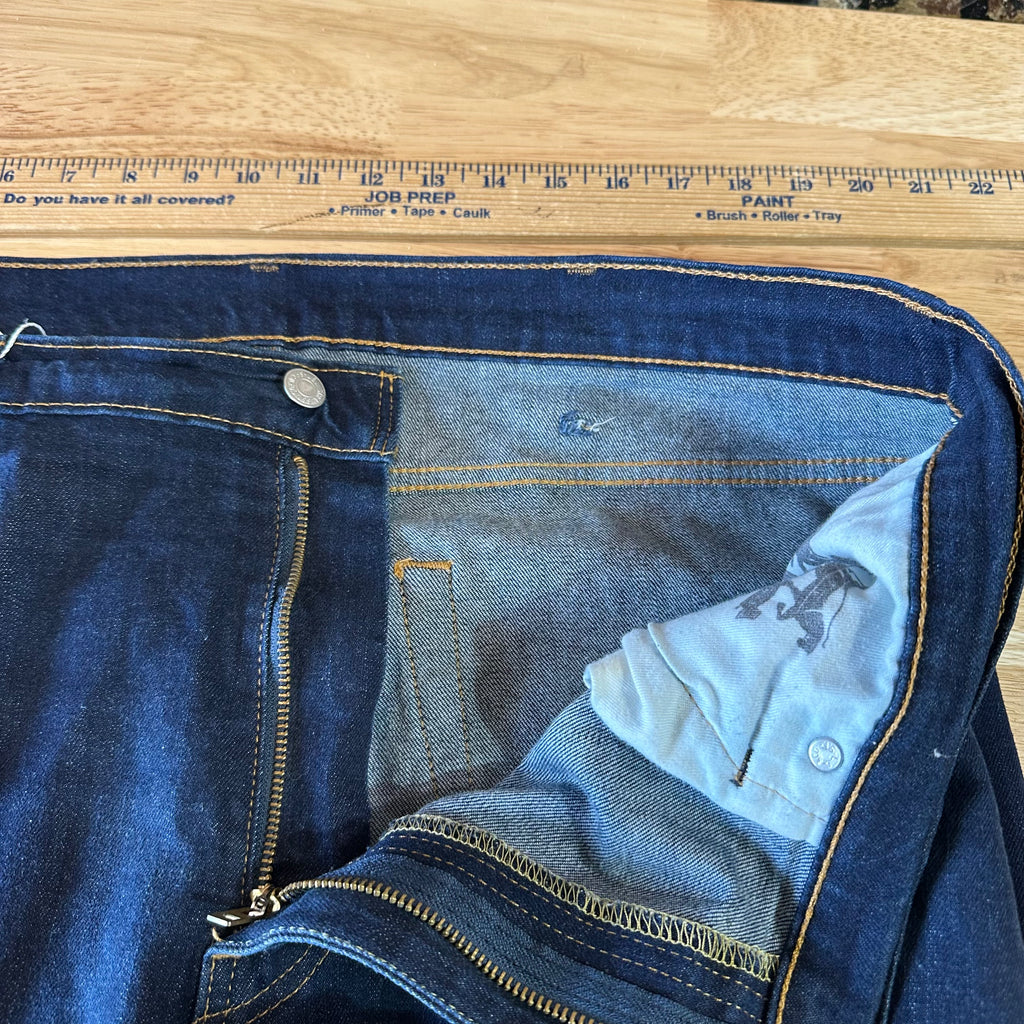 Levis 512 Slim Tapered Jeans Mens 38x32 Blue Modern