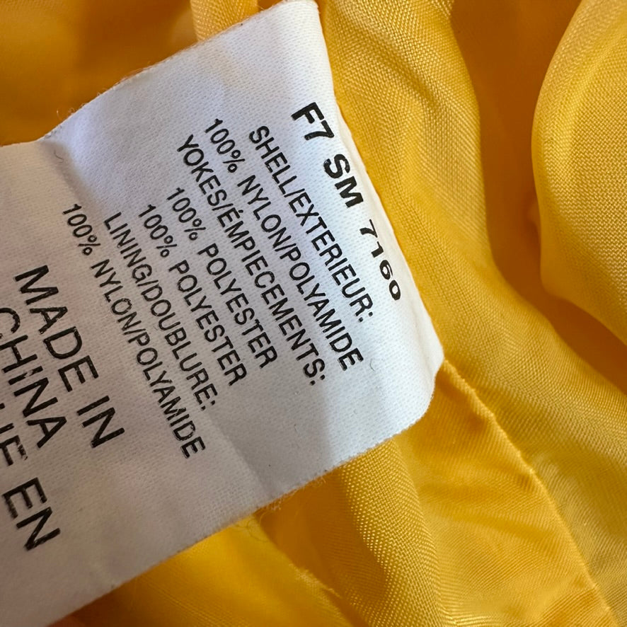 COLUMBIA Double Whammy Jacket Mens XL Winter Yellow (shell only)