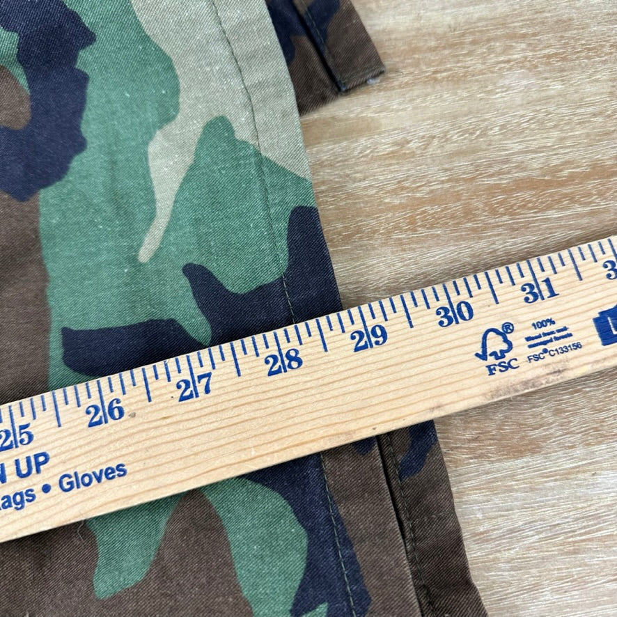 US Army Jacket Mens Medium Regular Woodland Combat Coat Shirt