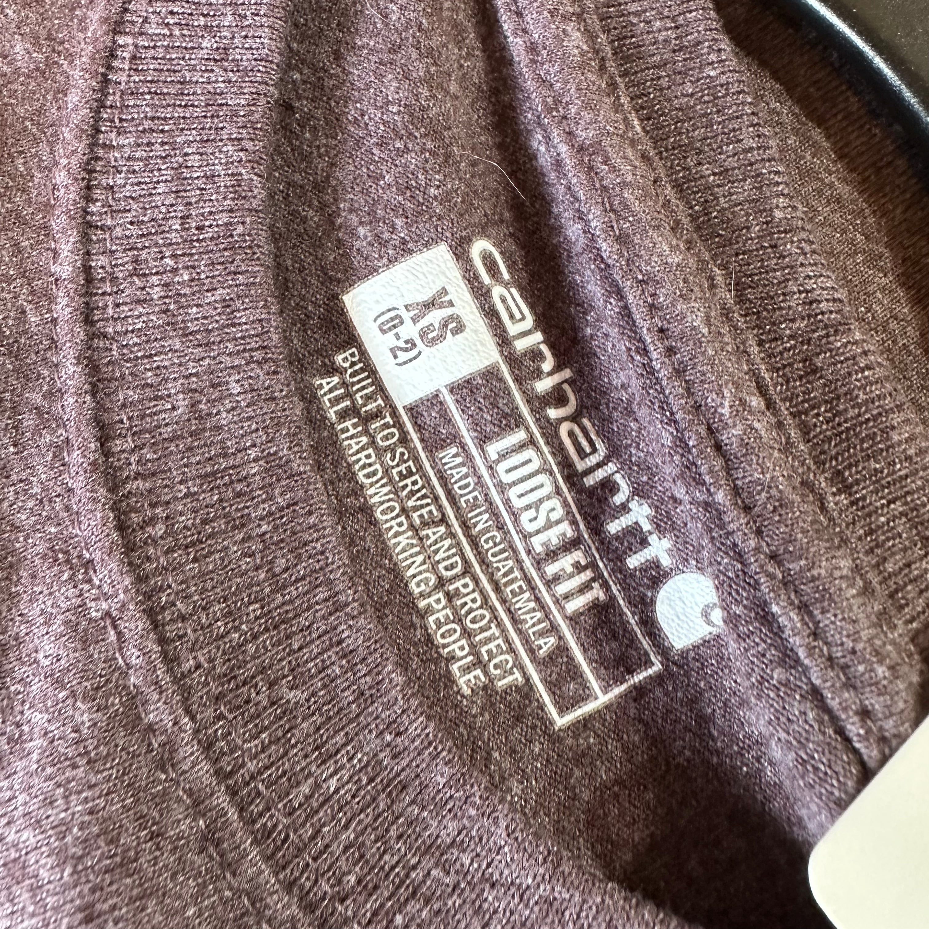 Carhartt Womens XS Long Sleeve T-Shirt