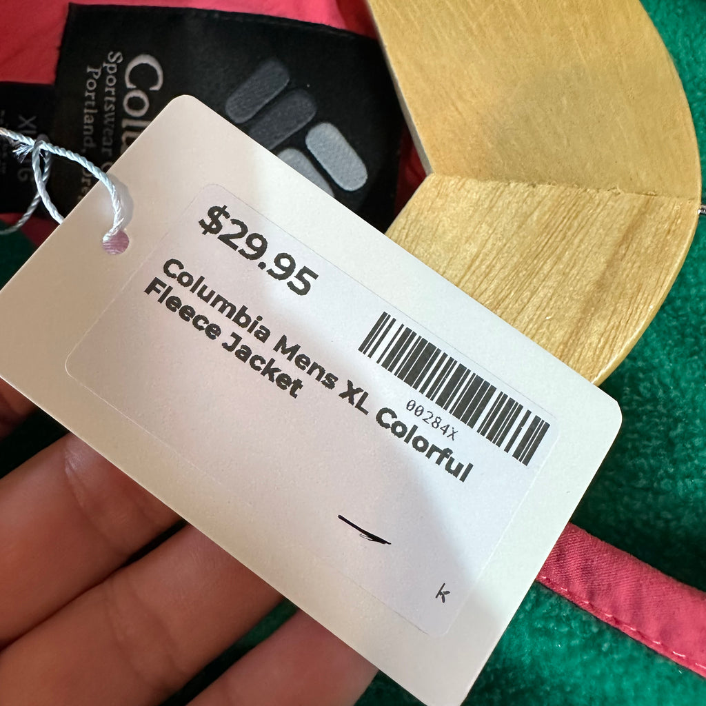Columbia Colorful Fleece Mens XL