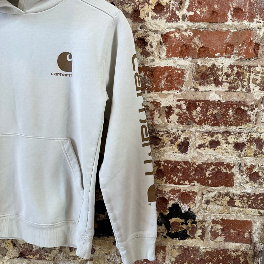 Carhartt Boys Medium 8-10 Tan Hoodie