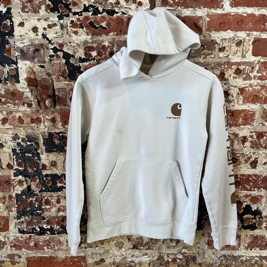 Carhartt Boys Medium 8-10 Tan Hoodie