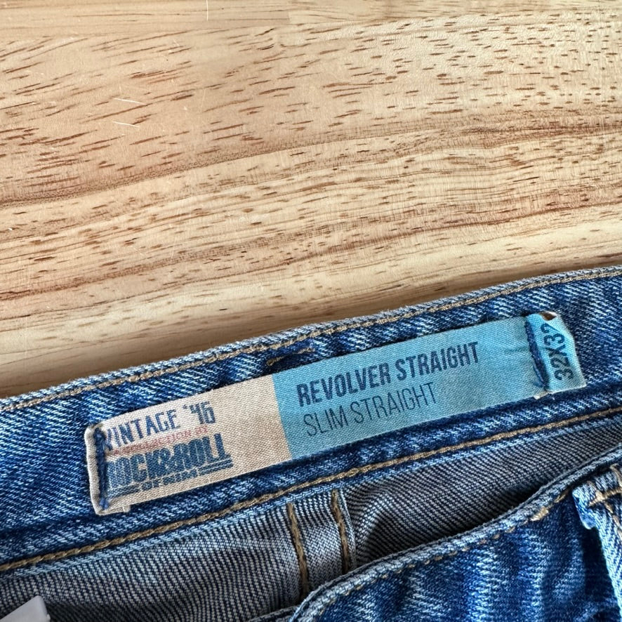 Rock N Roll Mens 32x32 Blue Jeans