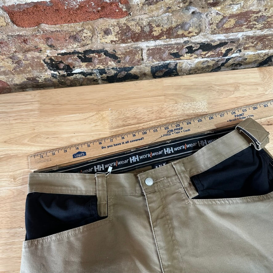 Helly Hanson Mens 38x28 Tan Utility Pants