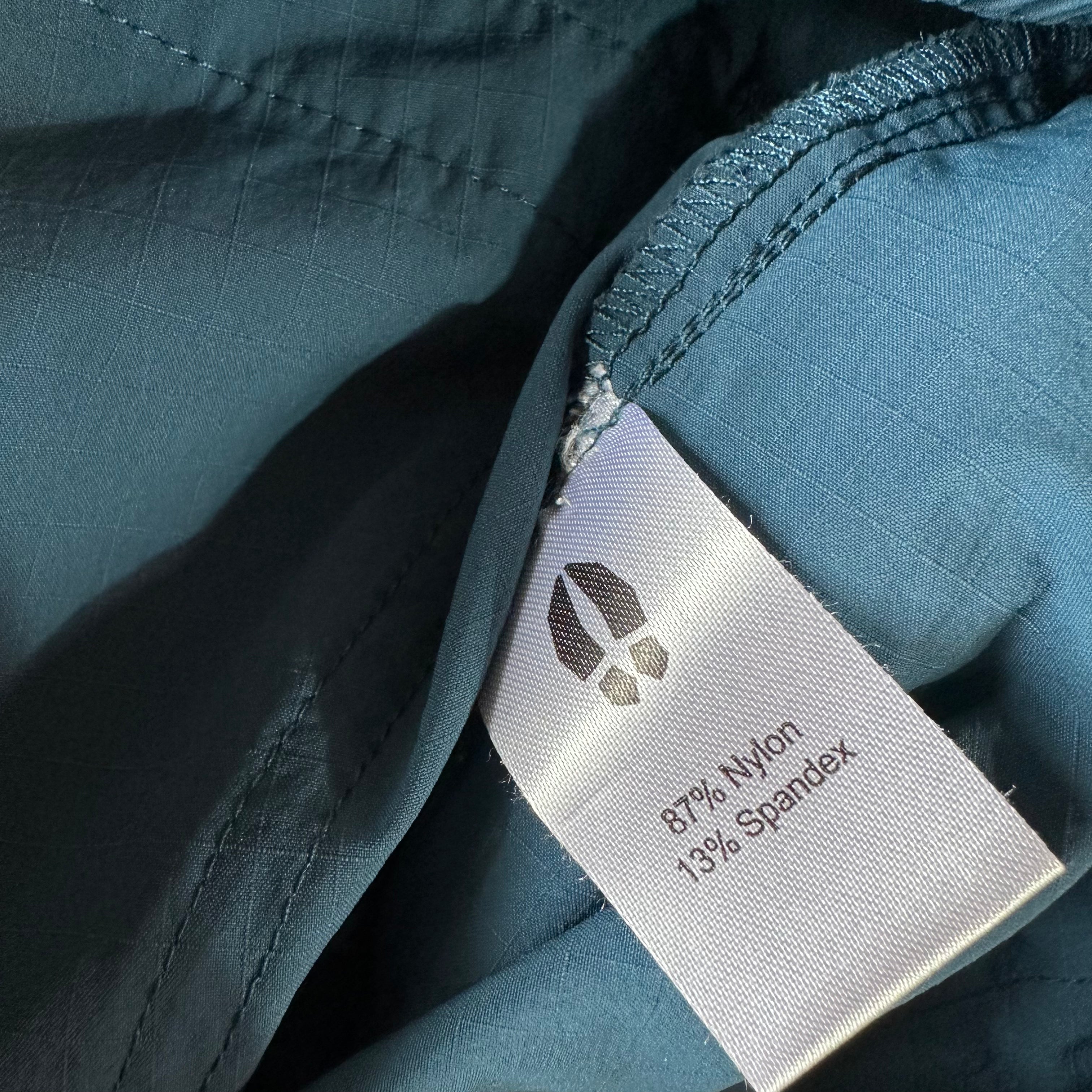 Bearded Goat Women's Small Water Resistant Outdoor Hiking Pant Blue 27x25"