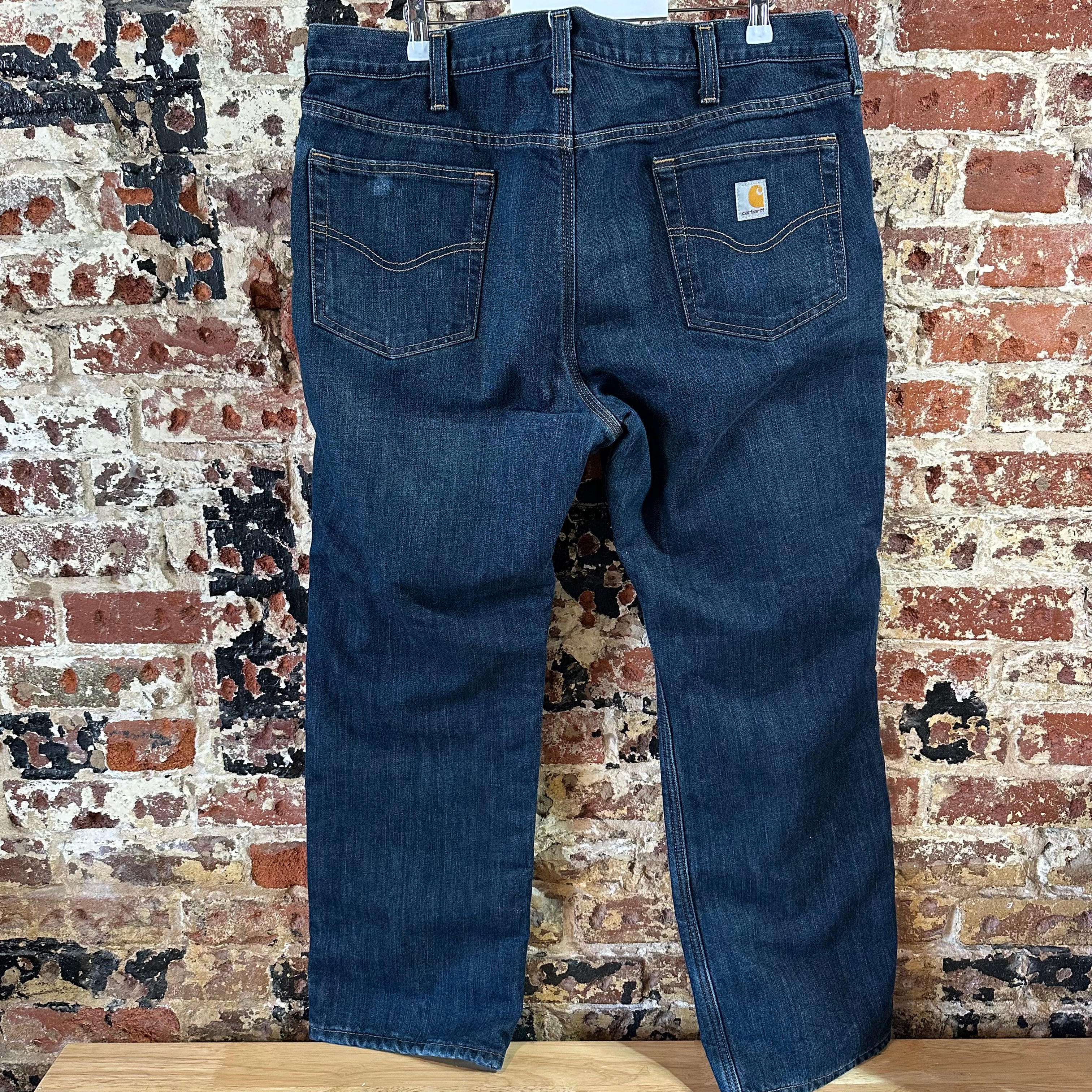 Carhartt Lined Jeans Mens 40x30