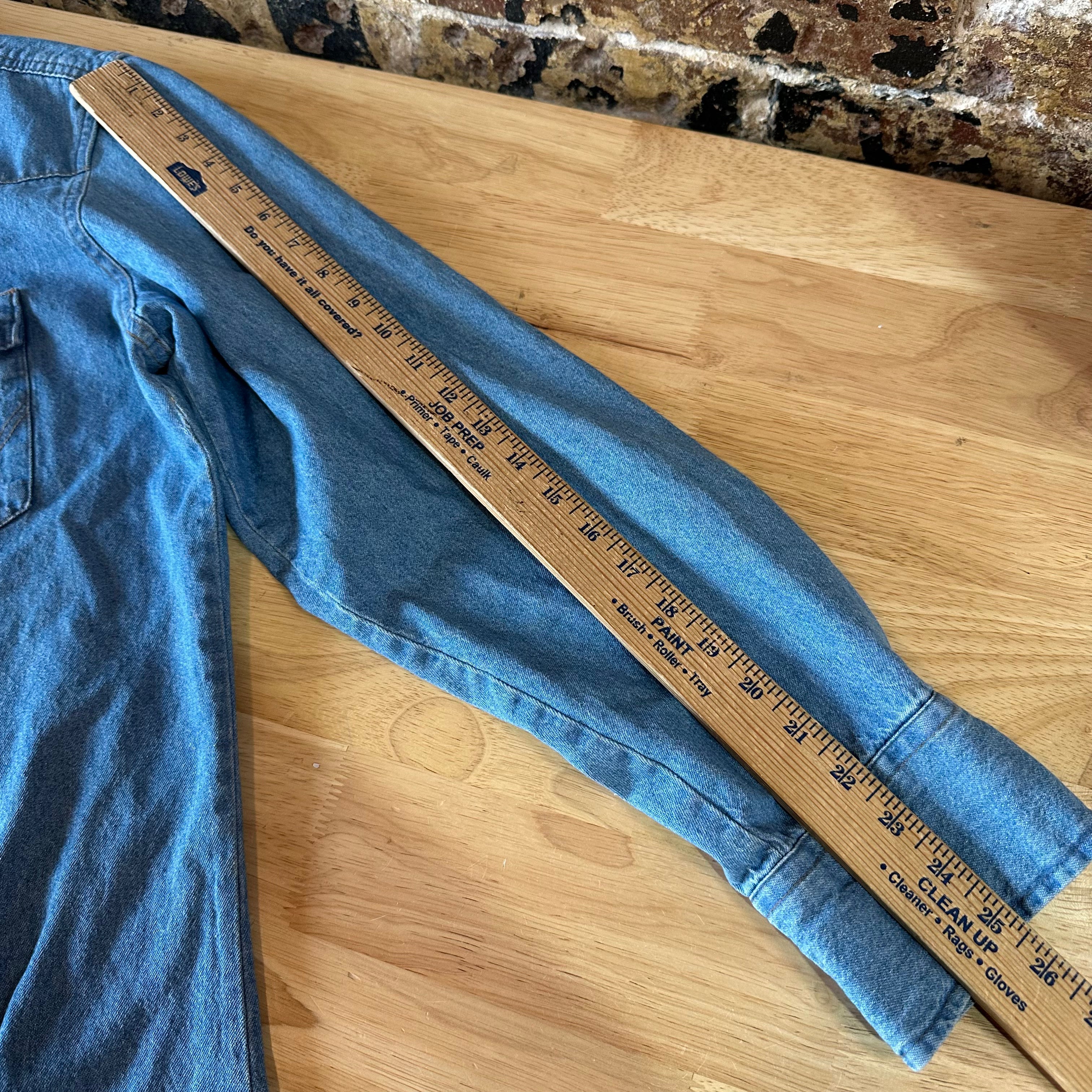 Wrangler Men's Large Blue Western Shirt