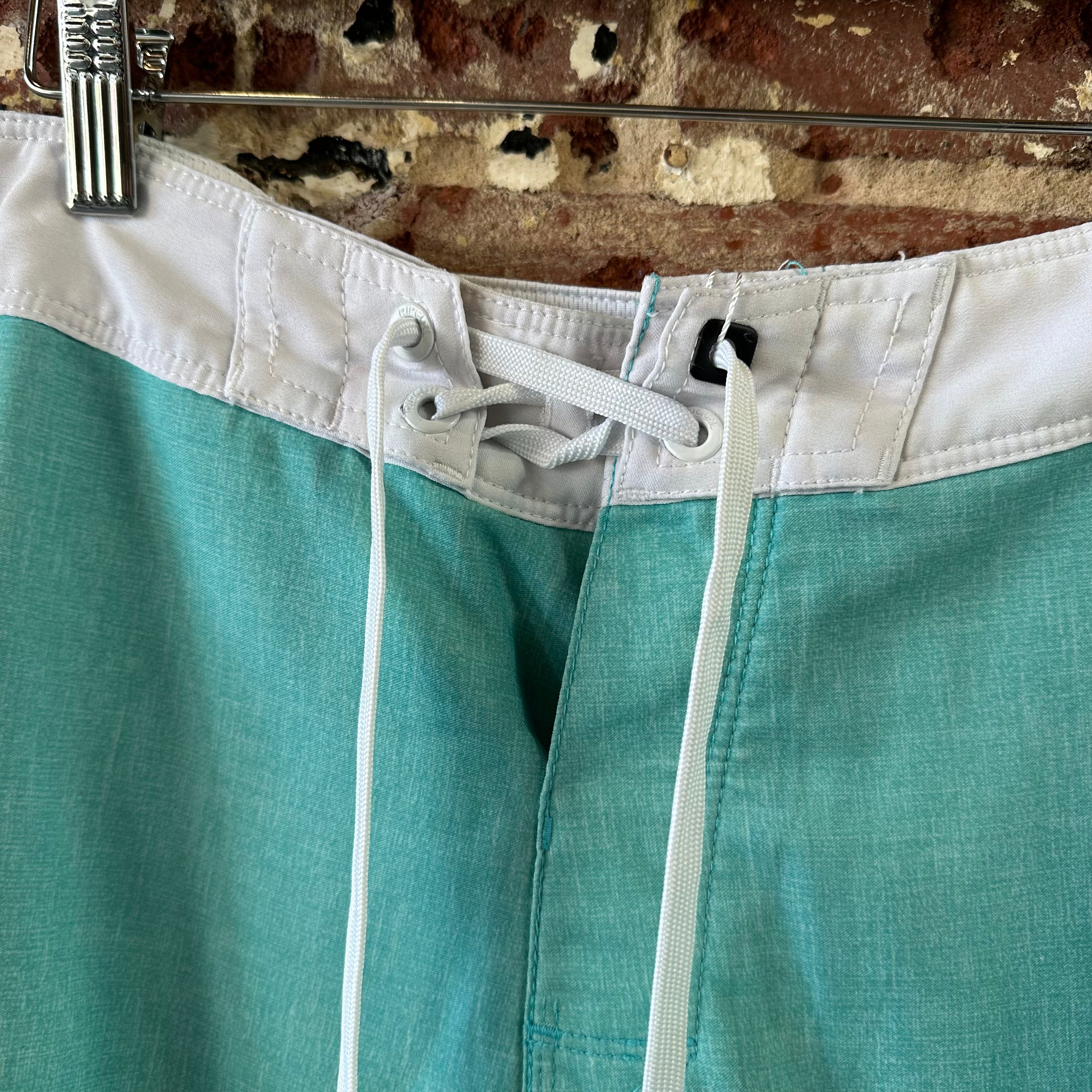 Rip Curl Mirage Board Shorts Mens 34 Blue 7.5" inseam