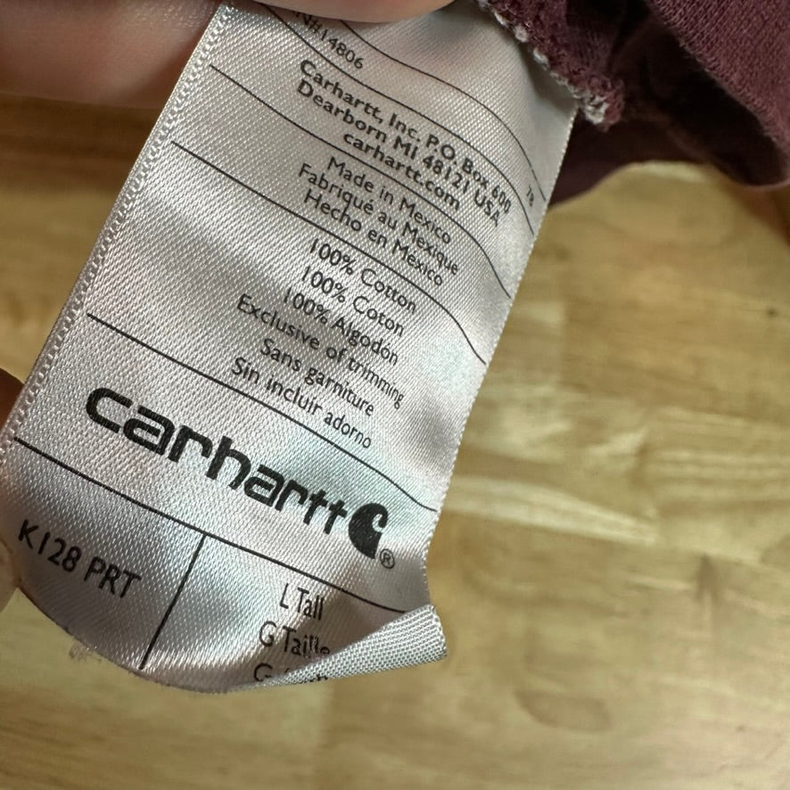 Carhartt Mens Large Tall L/S T-Shirt