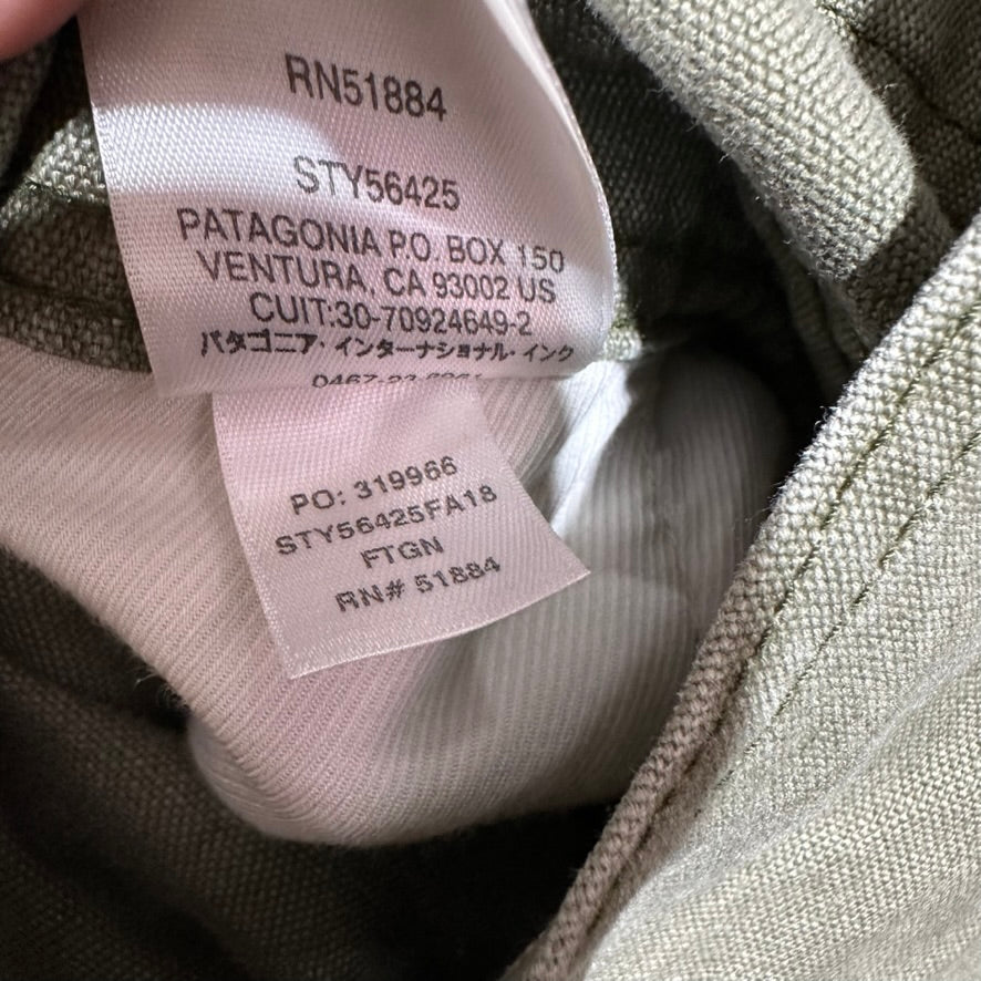 Patagonia Womens Small Green Overalls