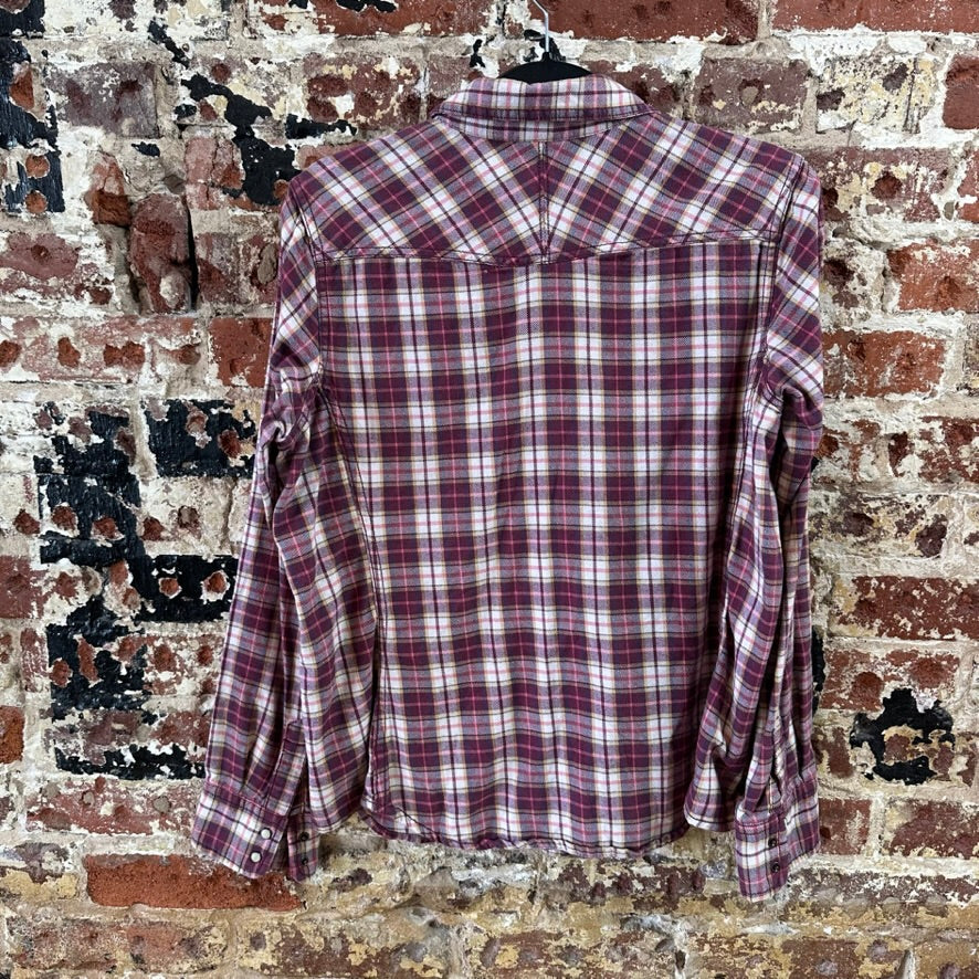 North Face Womens Large Western Shirt