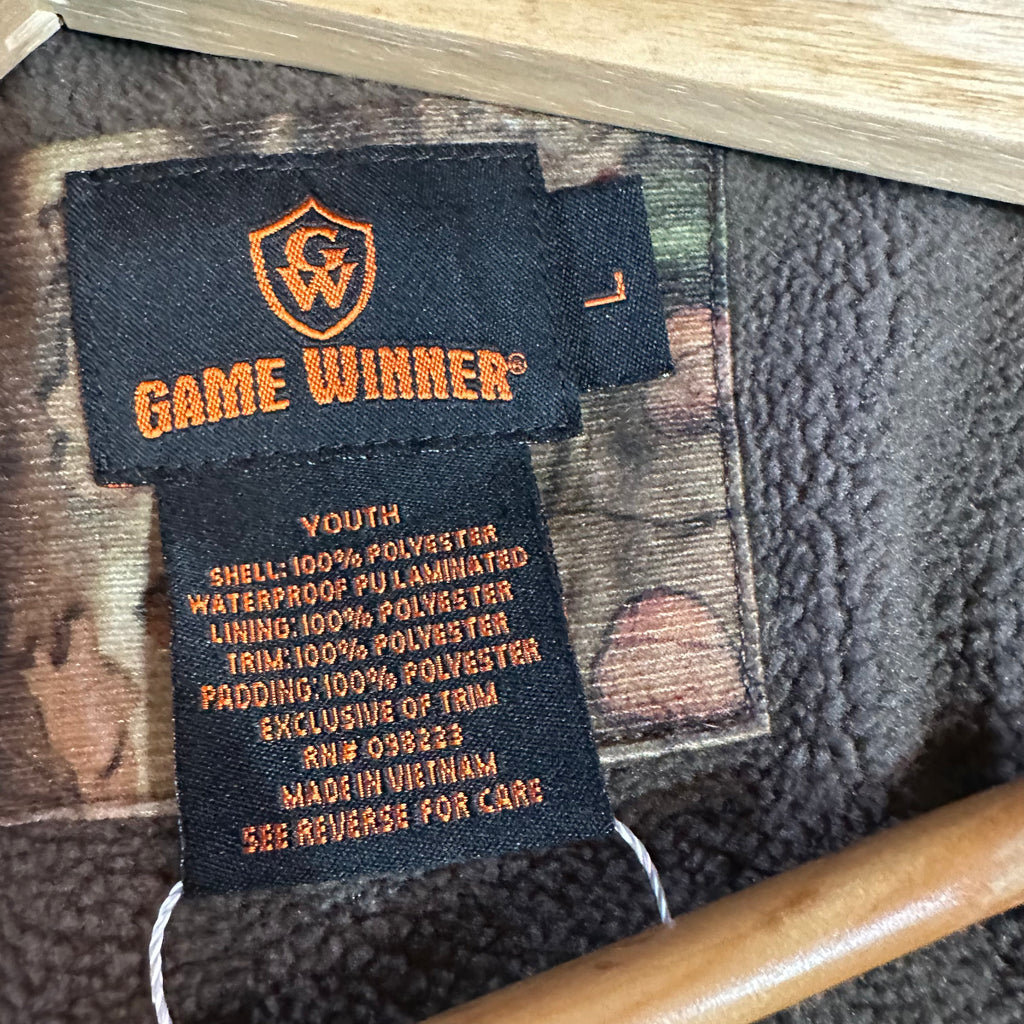 Game Winner Youth Large Camo Jacket