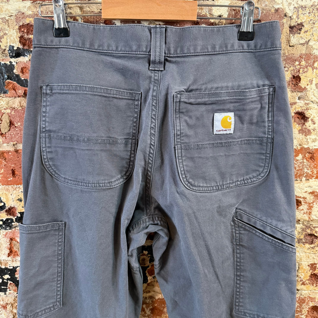Carhartt Gray Double Knee Pants Mens 30x32